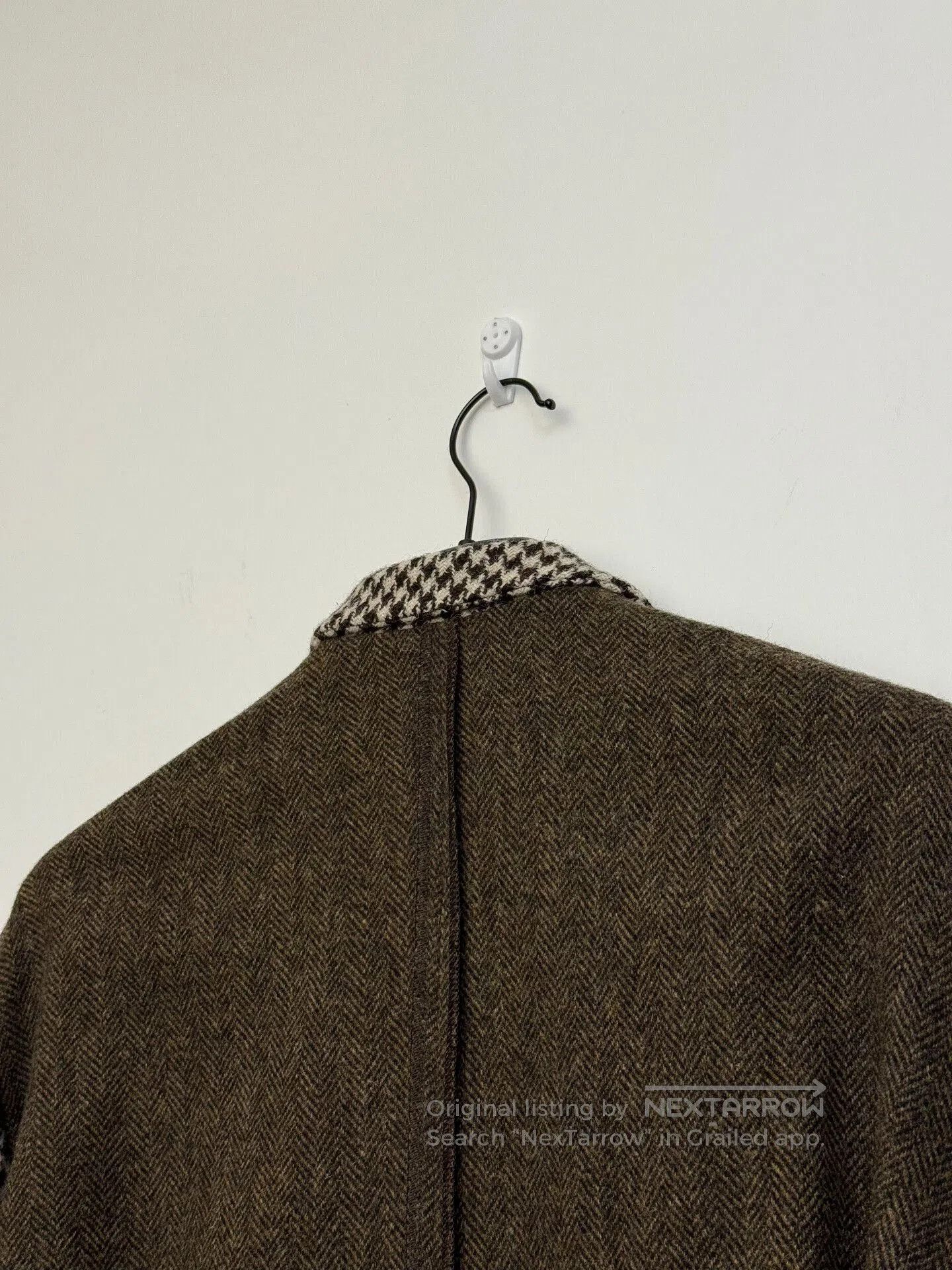Christopher Nemeth Deconstructed Houndstooth Wool Blazer. Size US S / EU 44-46 / 1 - 4 Thumbnail