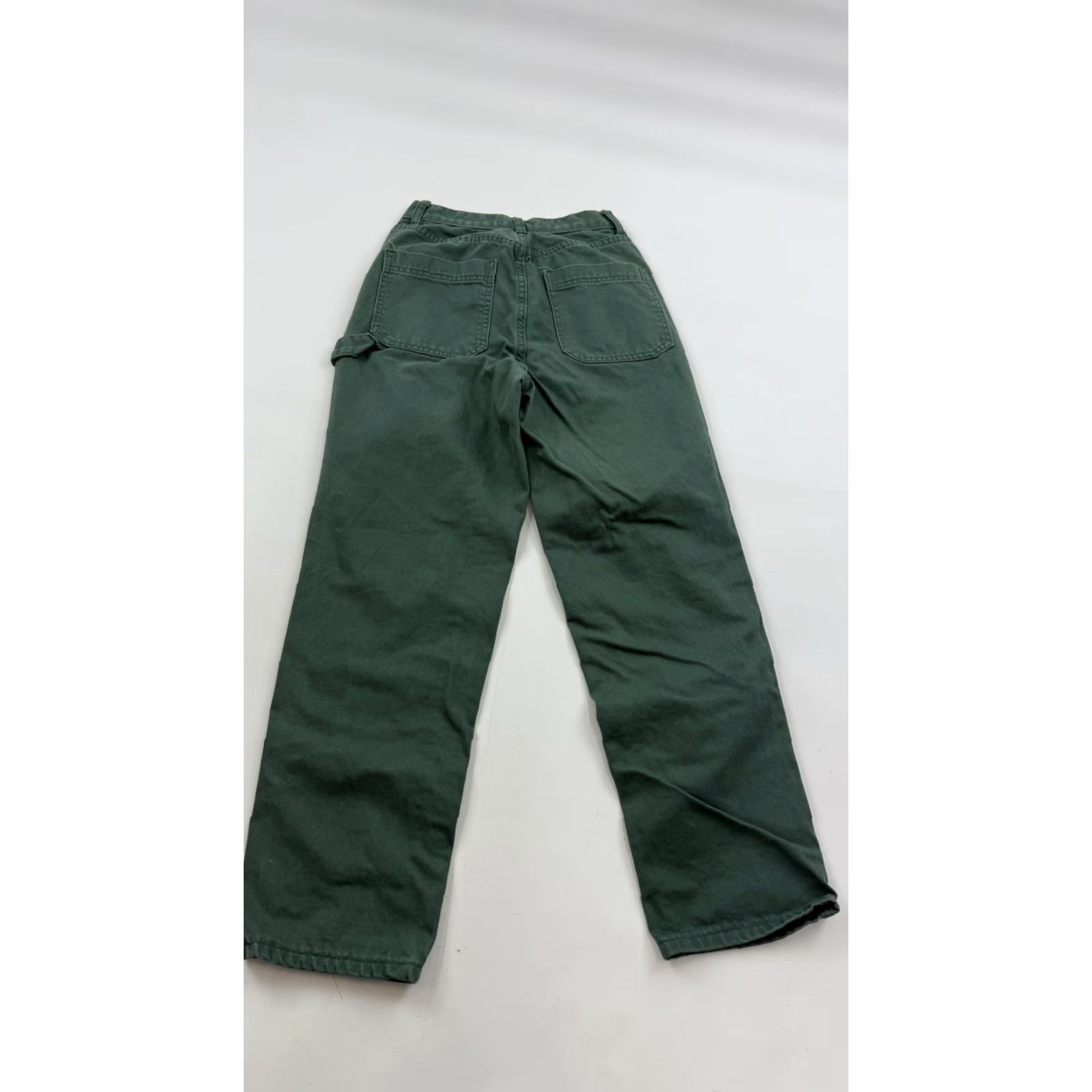 Pacsun VINTAGE PacSun Carpenter Pants Womens 25 Green High Rise Hammer Loop Double Knee Work Pants Womens 25 Green Hammer Loop Double Knee 90s Workwear Size 42" / US 20 - 7 Thumbnail