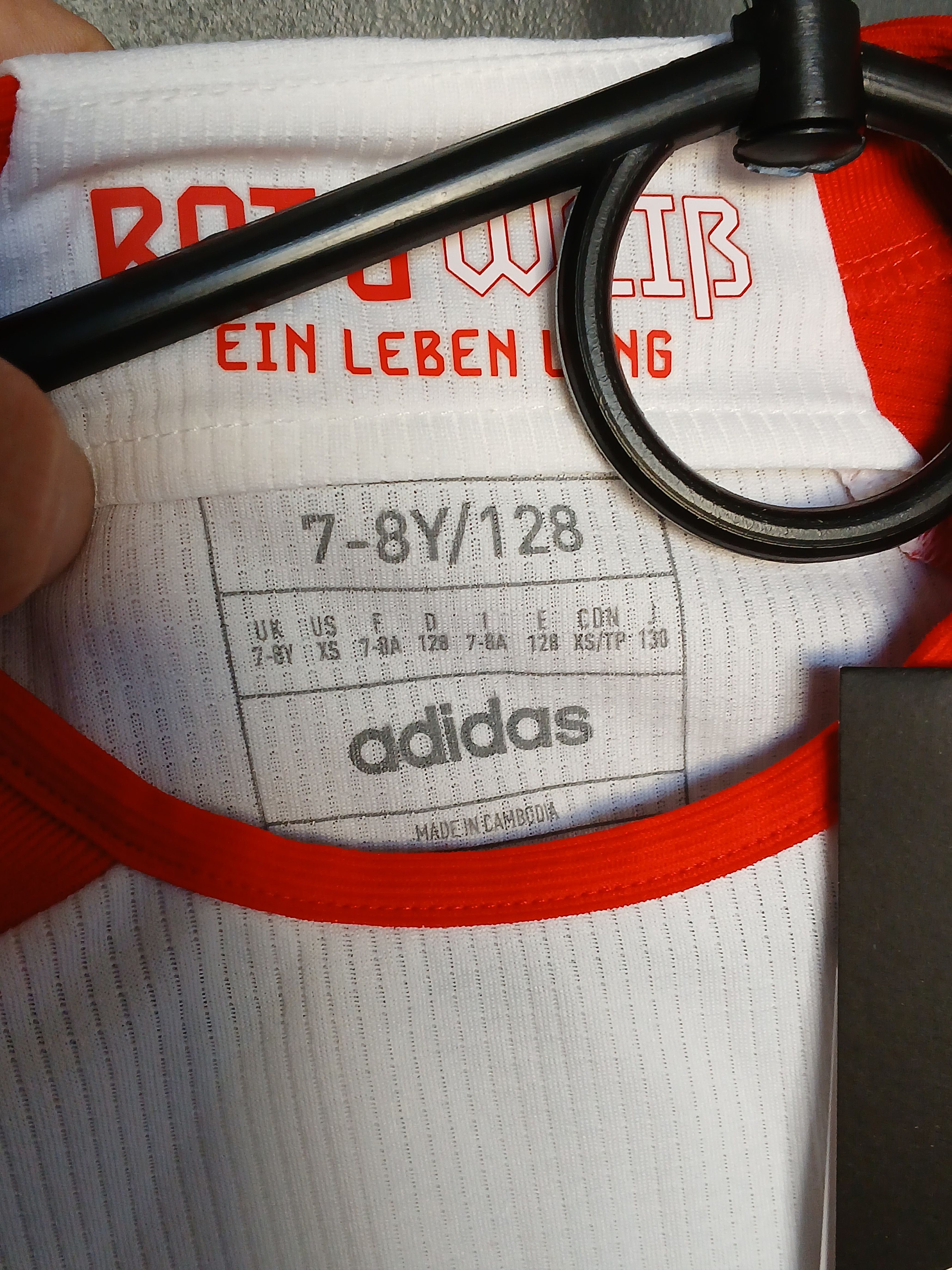 Adidas KIDS New Bayern Munich 23/24 Home Football Jersey T-Shirt Size US XS / EU 42 / 0 - 7 Thumbnail