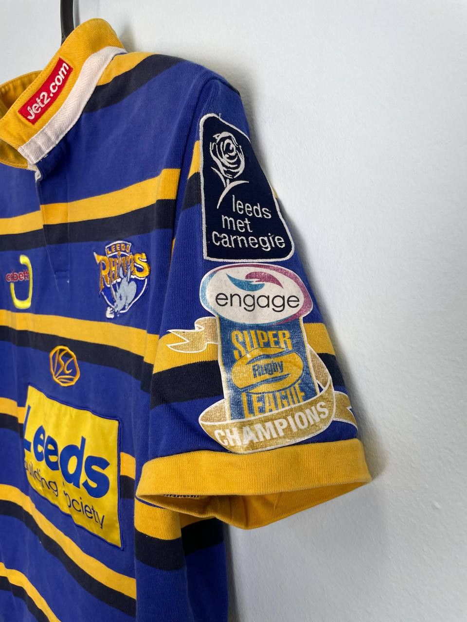 Canterbury of New Zealand LEEDS RHINOS VINTAGE RUGBY JERSEY RUGBY SHIRT RARE Size US M / EU 48-50 / 2 - 8 Thumbnail