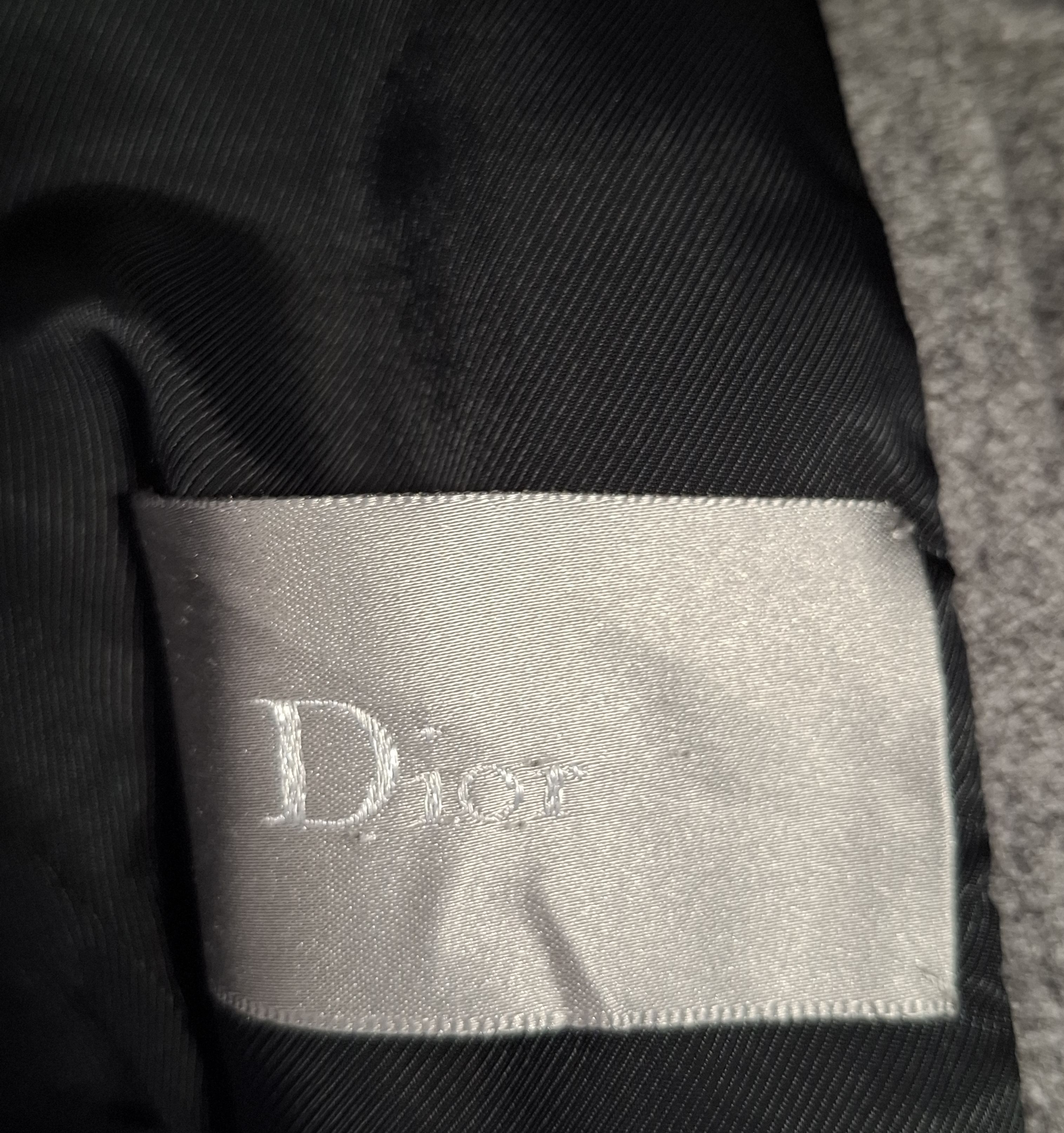 Dior × Hedi Slimane Dior Homme wool jacket Size US M / EU 48-50 / 2 - 5 Thumbnail