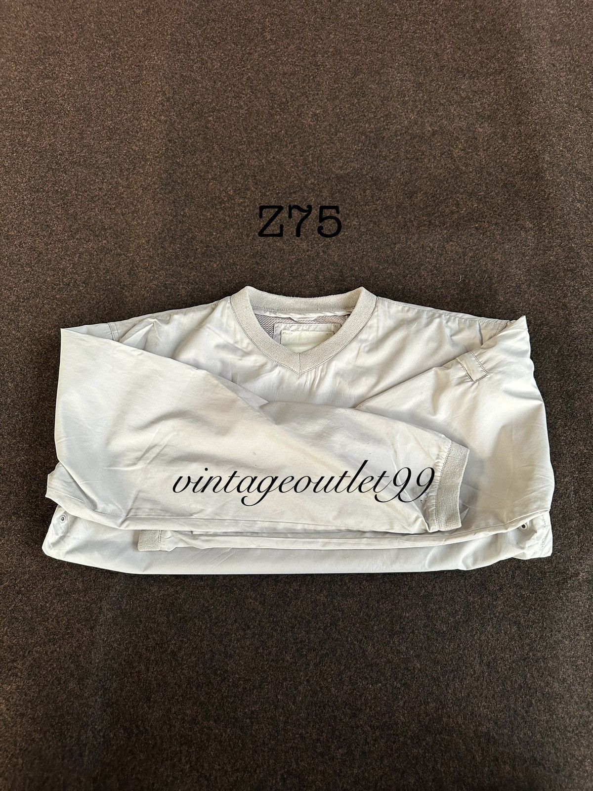 Stussy Stussy Nylon Sweatshirt Custom Glow In The Dark Logo Z75 Size US M / EU 48-50 / 2 - 22 Thumbnail
