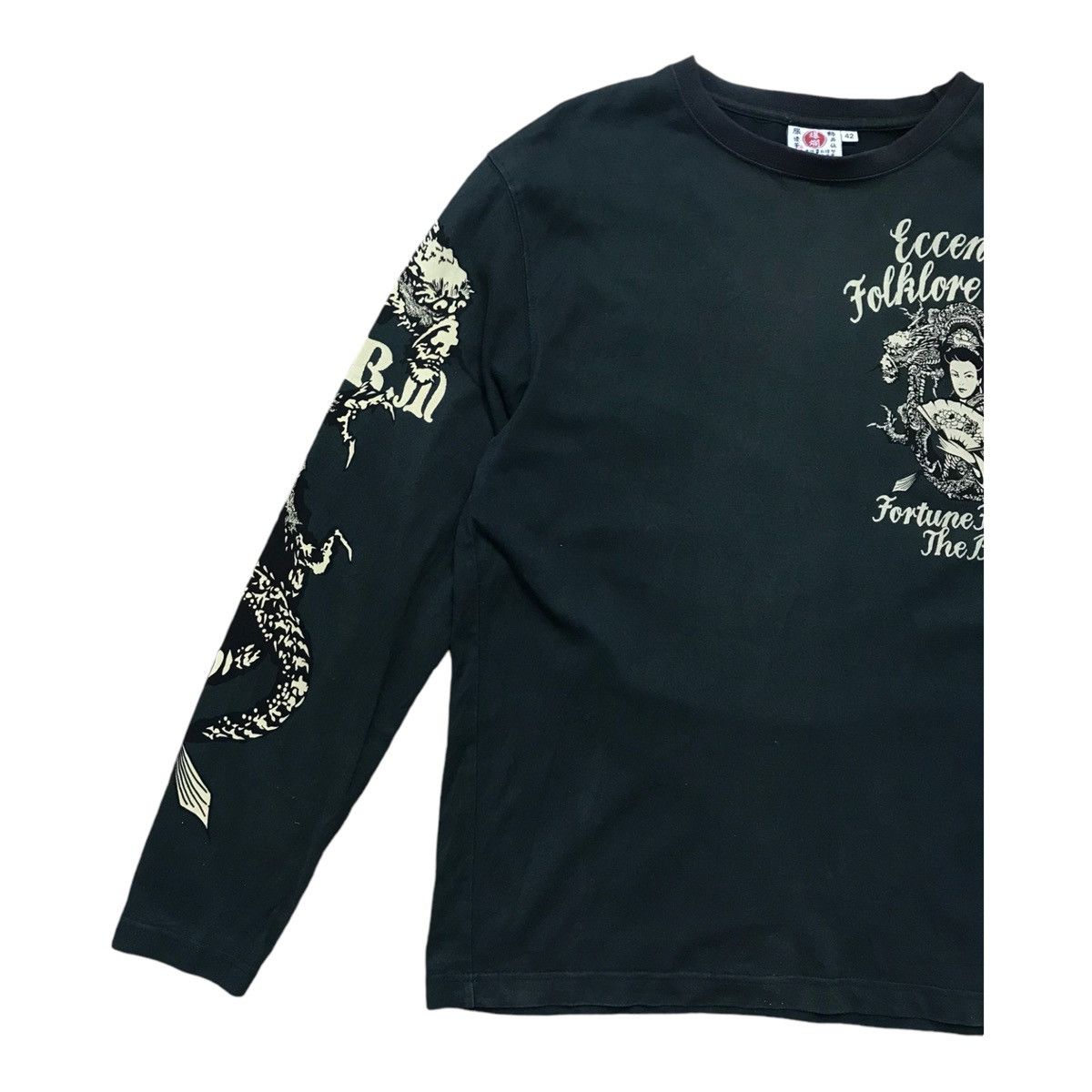 Japanese Brand Traditional Paint Ted Company Sukarjan Dragon Shirt Size US M / EU 48-50 / 2 - 5 Thumbnail