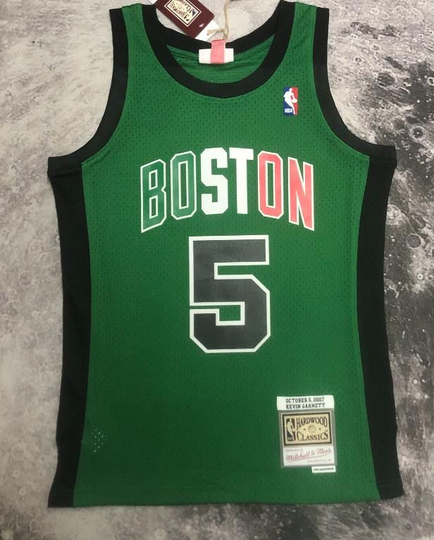 NBA 5 Kevin Garnett Jersey Boston Celtics Jersey Size US L / EU 52-54 / 3 - 1 Thumbnail