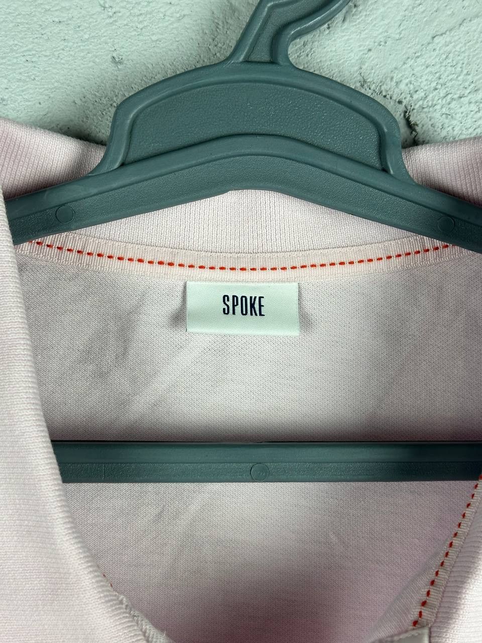 SPOKE NEW Spoke London Made In Portugal Luxury Pink Polo Size US L / EU 52-54 / 3 - 4 Thumbnail