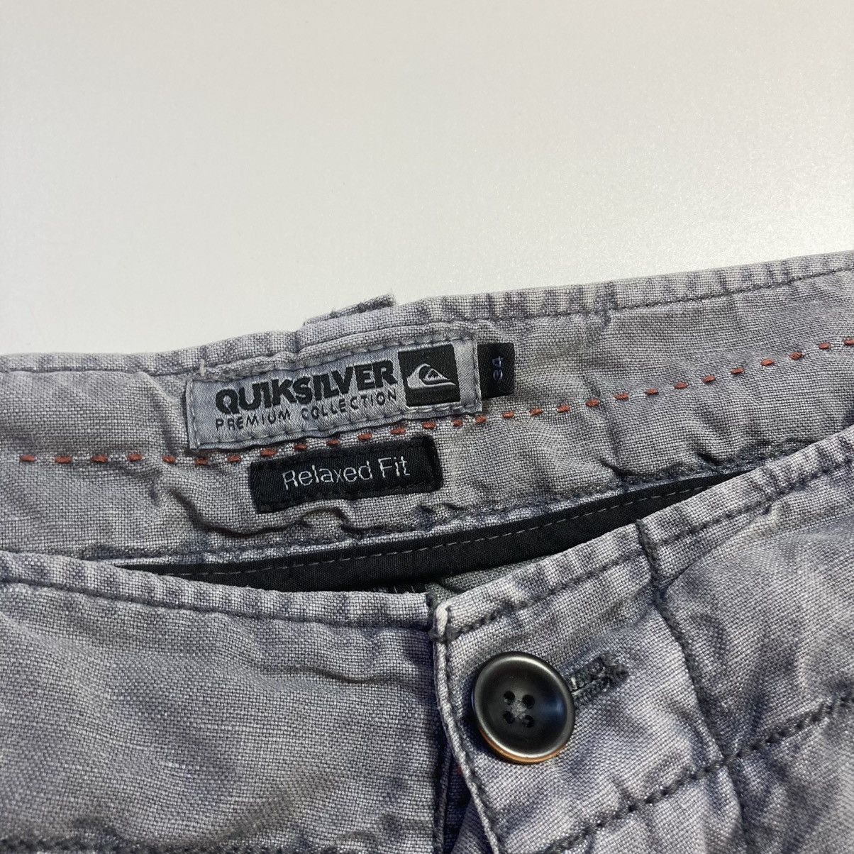 Quiksilver vintage quiksilver surfboards cargo linen cotton shorts Size US 34 / EU 50 - 5 Thumbnail