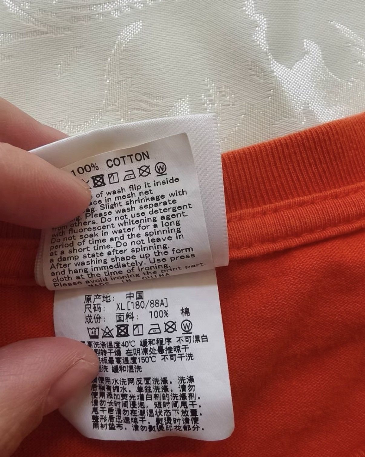 Bape BAPE OG Nigo era, violent orange short-sleeve Size US XL / EU 56 / 4 - 5 Thumbnail
