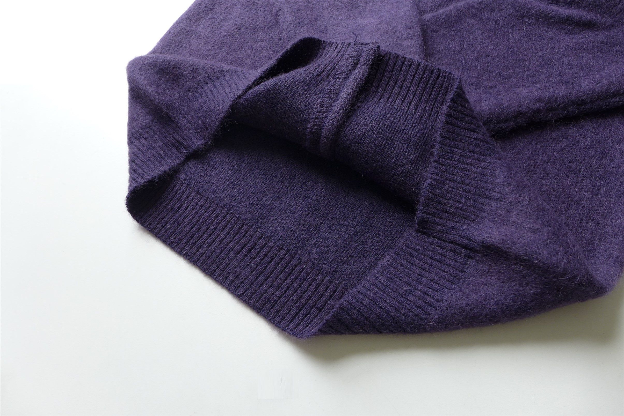 Needles Purple Mohair Cardigan