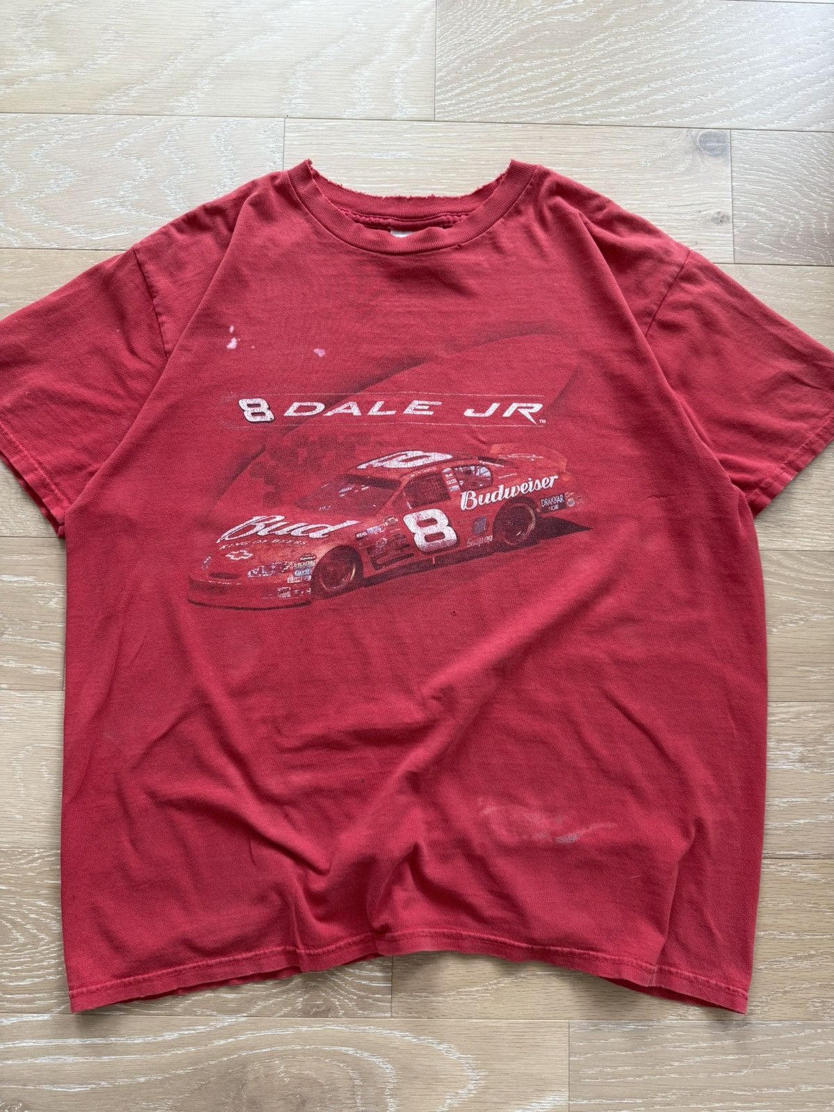 NASCAR Vintage ‘05 Dale Jr NASCAR Nextel Cup Racing Thrashed Shrit Size US L / EU 52-54 / 3 - 1 Thumbnail