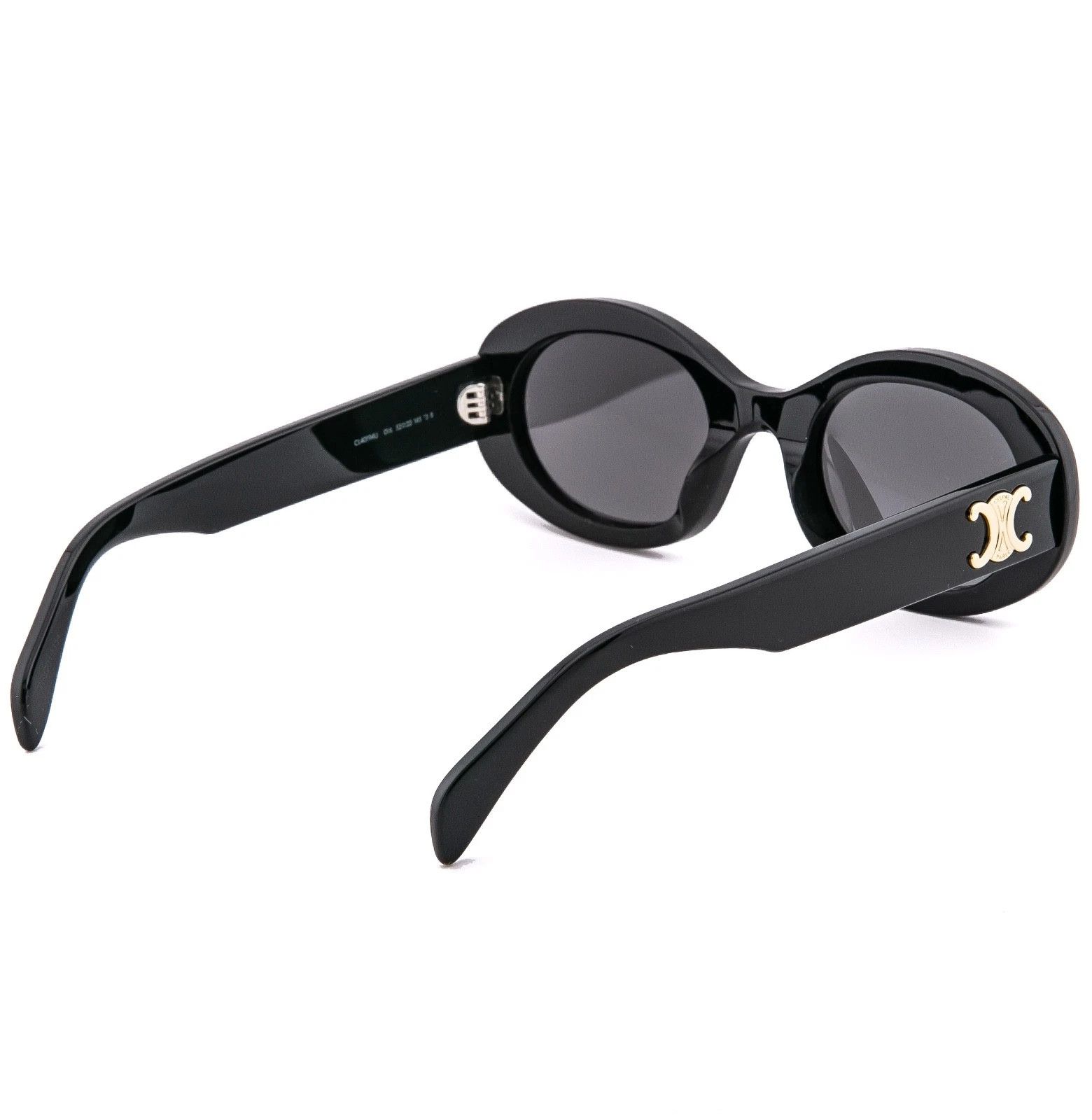 Celine CELINE CL40194U 40194 TRIOMPHE Paris Black Sunglasses 01A Size ONE SIZE - 7 Thumbnail