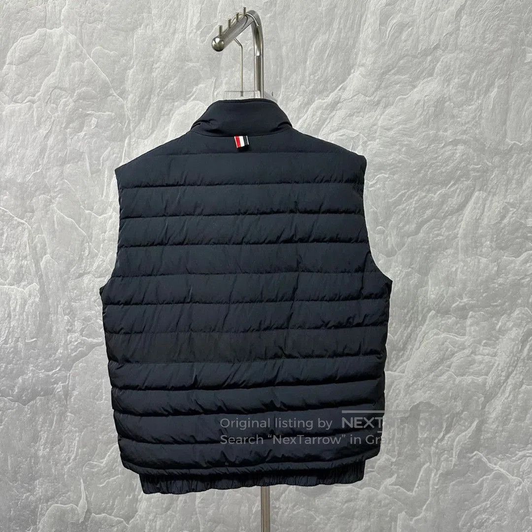 Thom Browne thom browne classic down vest with stripes. Size US M / EU 48-50 / 2 - 4 Thumbnail