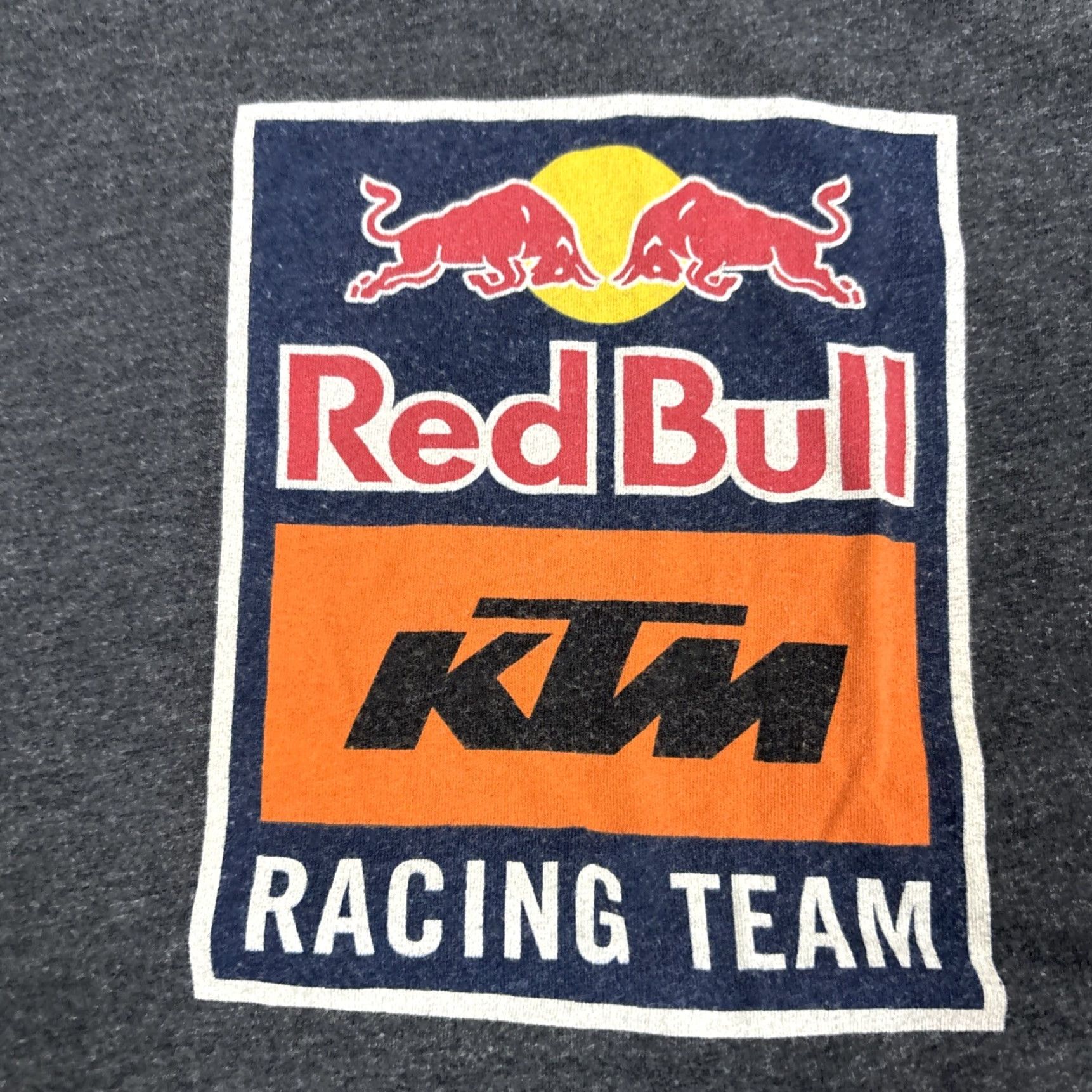 Vintage Red Bull KTM Racing T Shirt Women’s Medium Blue V Neck Size M / US 6-8 / IT 42-44 - 2 Thumbnail