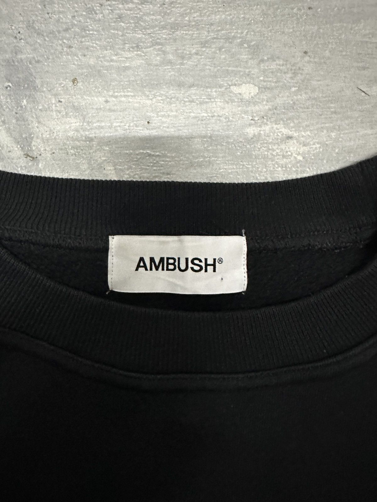 Ambush Design AMBUSH AW19 Crew Sweat Black Size US L / EU 52-54 / 3 - 5 Thumbnail