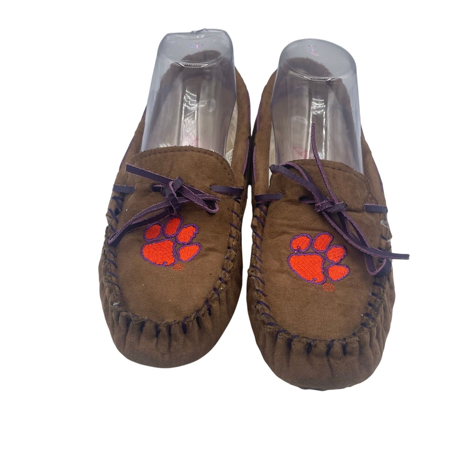 Other Clemson Tigers Campus Cruzers Slippers Brown Faux Fur 7 Size US 7 / IT 37 - 1 Thumbnail