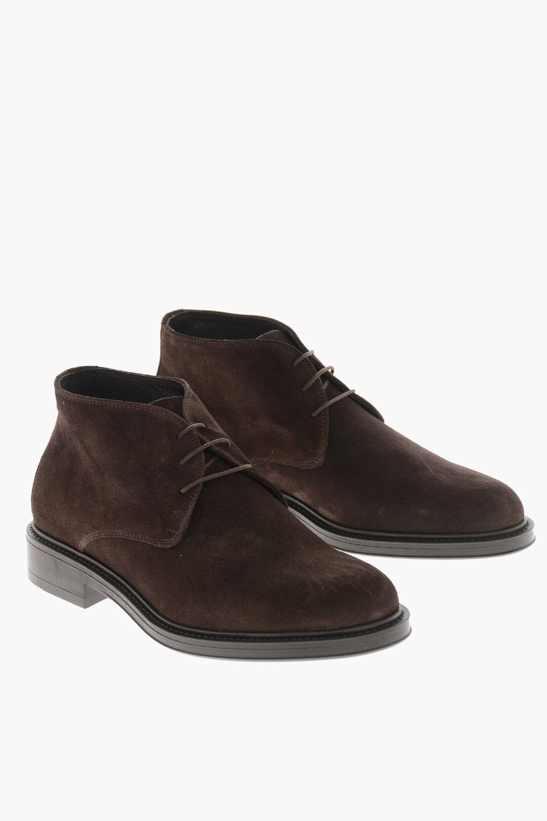 Testoni og1mm0226 Suede Ankle Boots in Brown Size US 12 / EU 45 - 2 Thumbnail