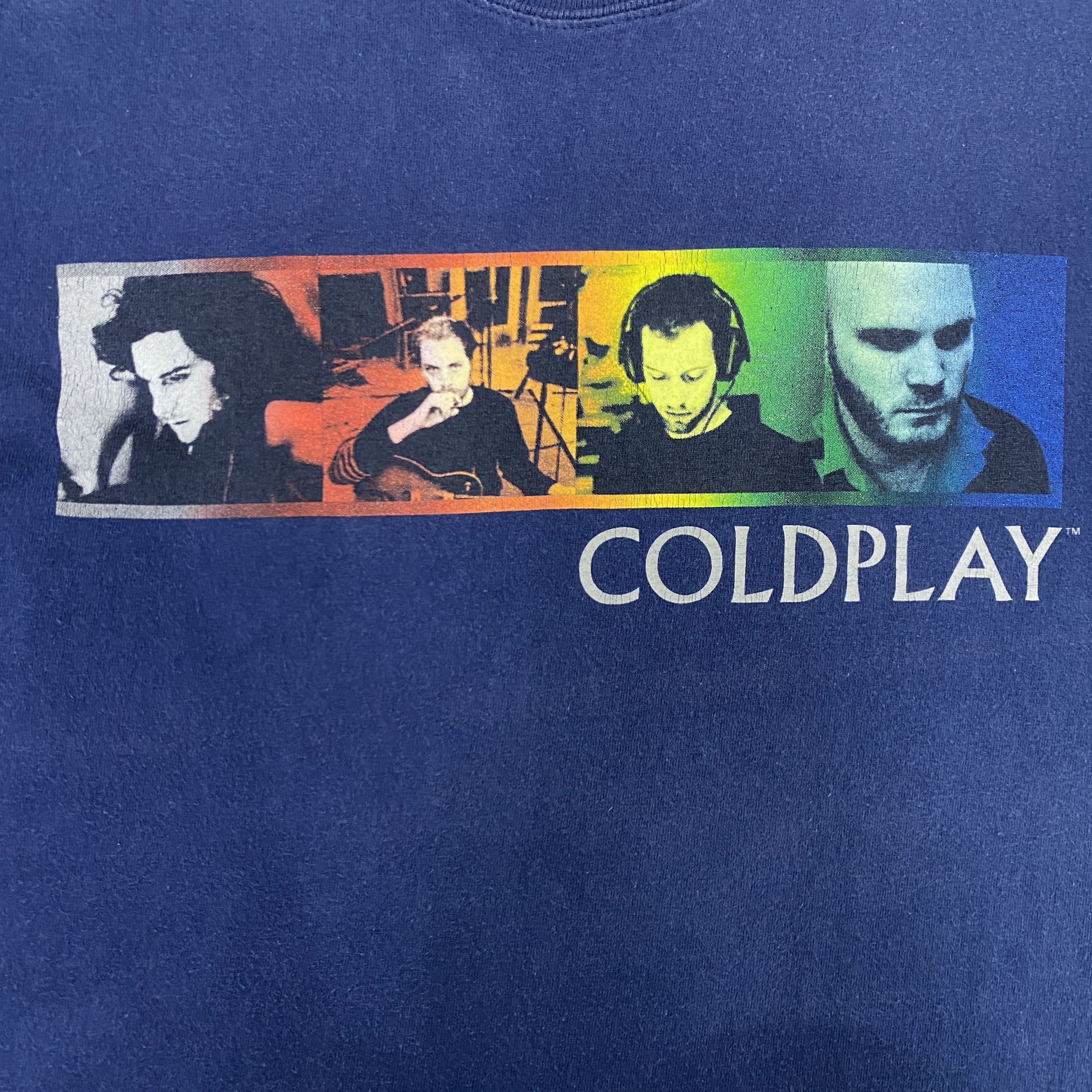 Band Tees Vintage Y2K Coldplay British Rock Band Tee - I088 Size US S / EU 44-46 / 1 - 3 Thumbnail