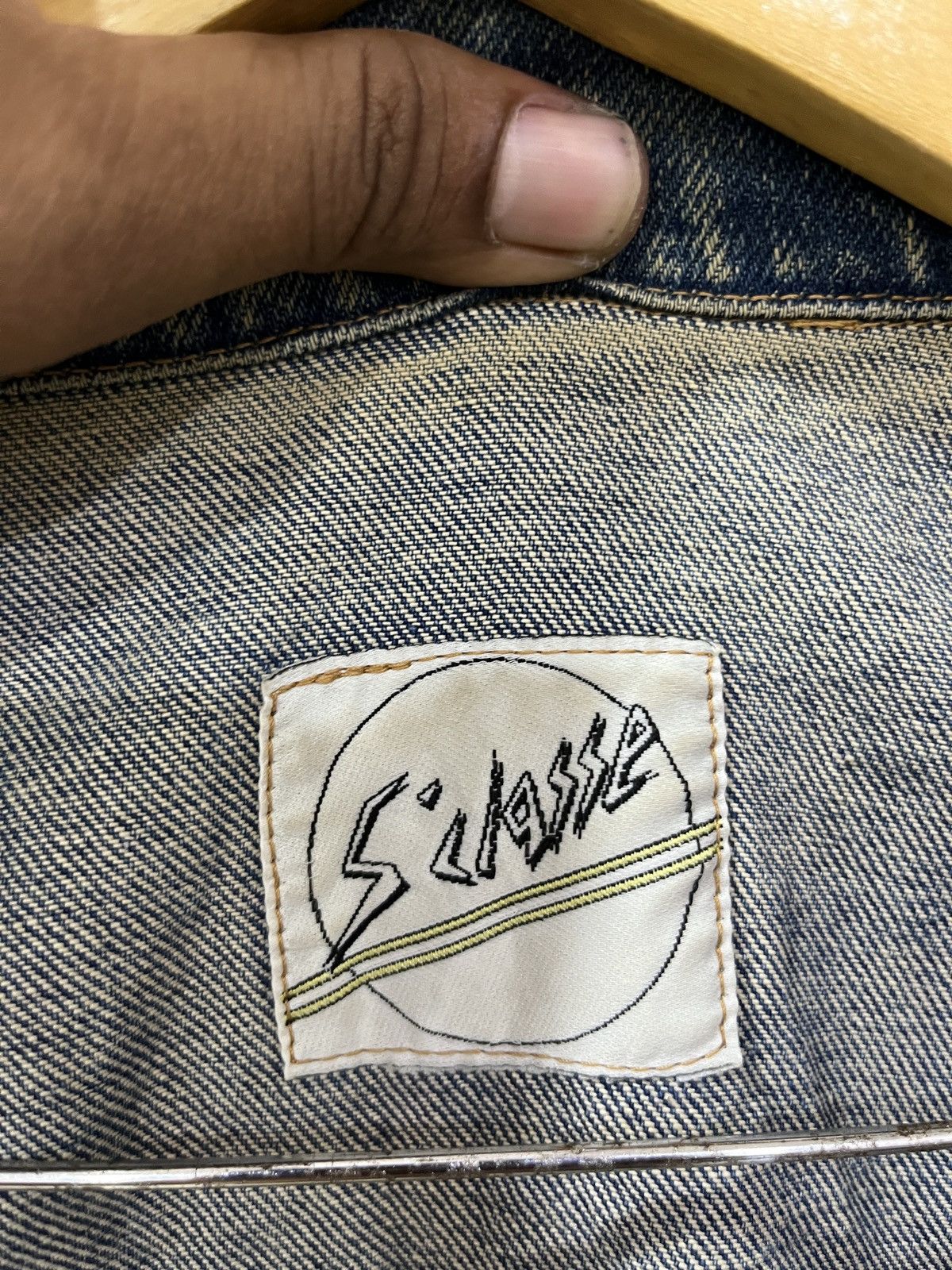 Vintage (Zzzz)🔥🔥RARE VTG 5 CLASSE QUINTA DENIM JACKET Size US L / EU 52-54 / 3 - 8 Thumbnail