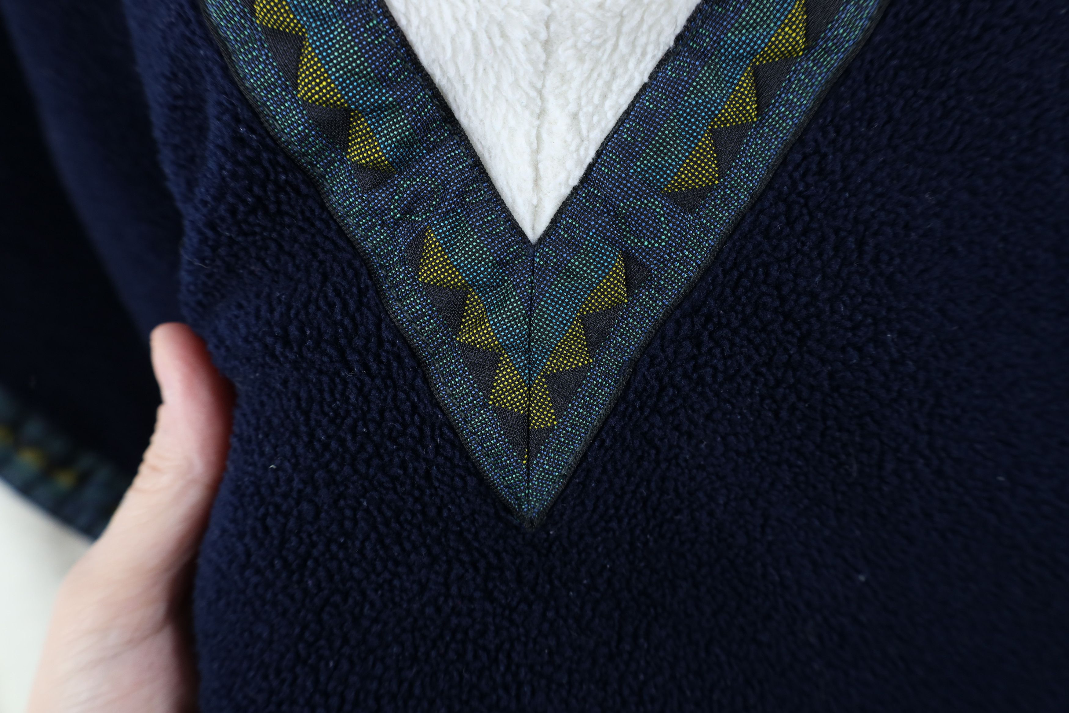 Vintage Vintage 90s Streetwear Half Zip Fleece Pullover Sweater Size L / US 10 / IT 46 - 6 Thumbnail