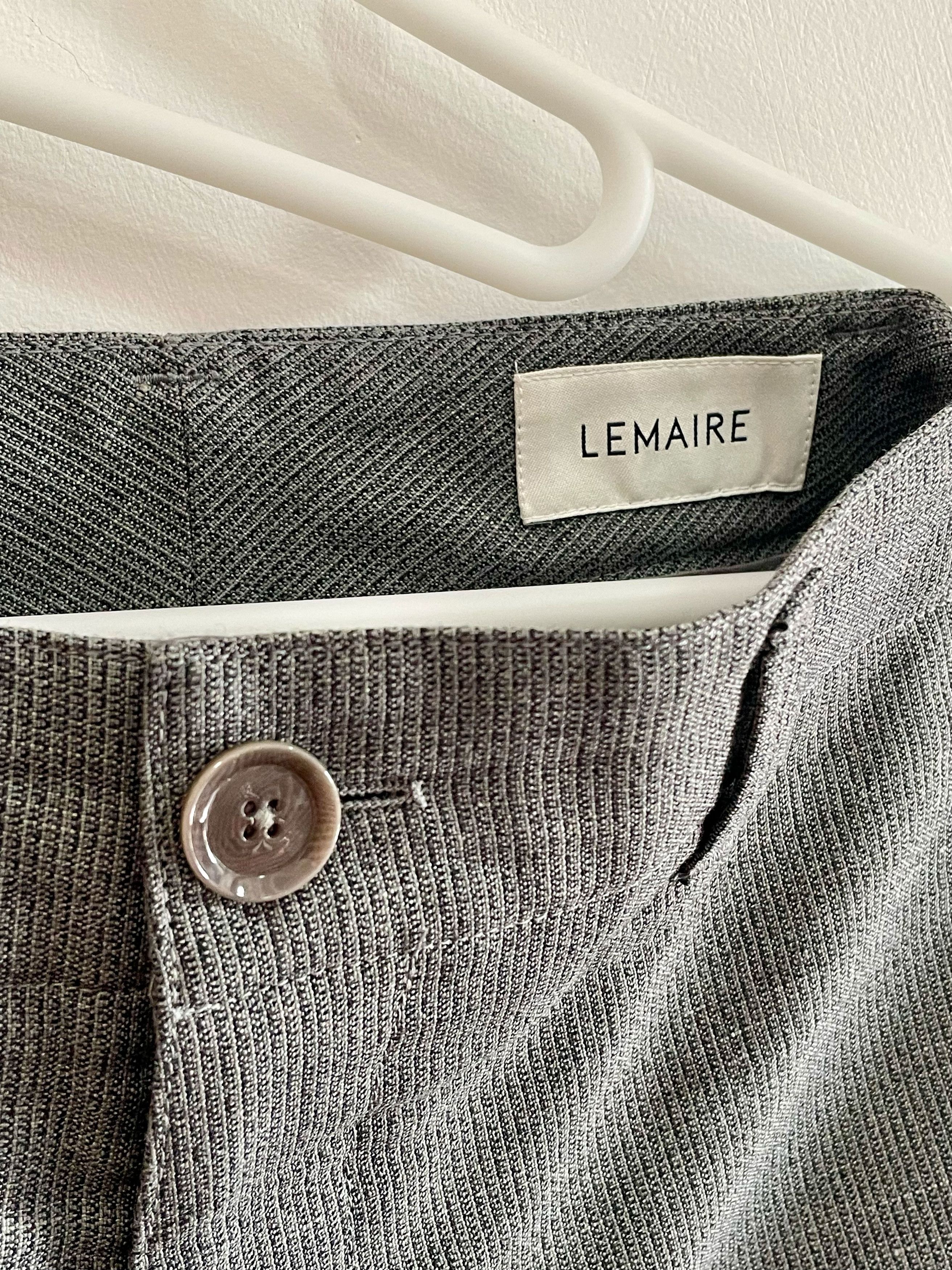 Lemaire Tapered Pants Wool-Linen Blend Size US 32 / EU 48 - 3 Thumbnail