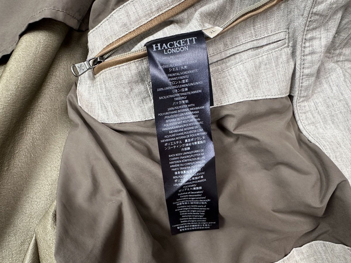 Hackett HACKETT MAYFAIR Storm System Linen Field Jacket Men’s XL Size US XL / EU 56 / 4 - 18 Thumbnail