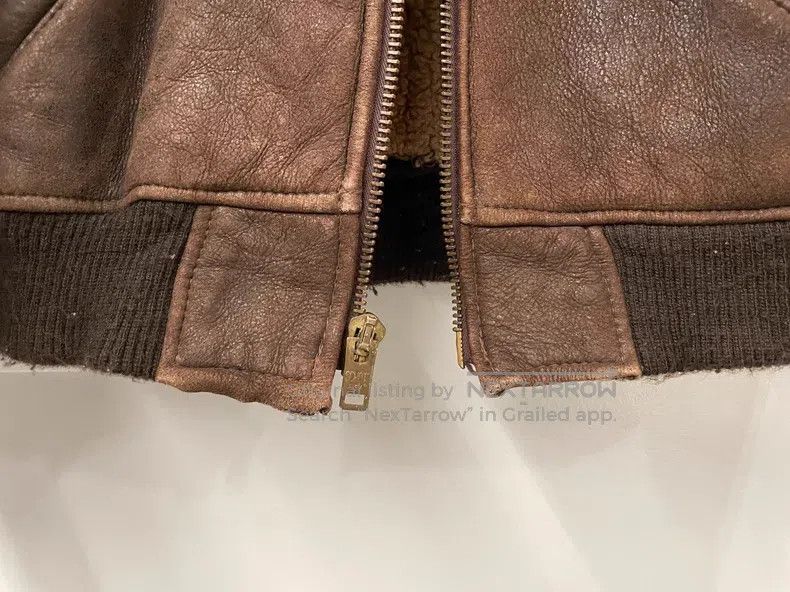 Schott Schott B6 fur integrated SCOTT leather jacket Size US M / EU 48-50 / 2 - 5 Thumbnail