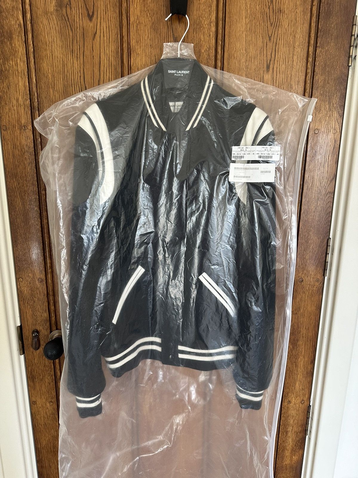 Saint Laurent Paris $2890 🤑 Saint Laurent classic teddy jacket 48 BNWT Size US M / EU 48-50 / 2 - 3 Thumbnail