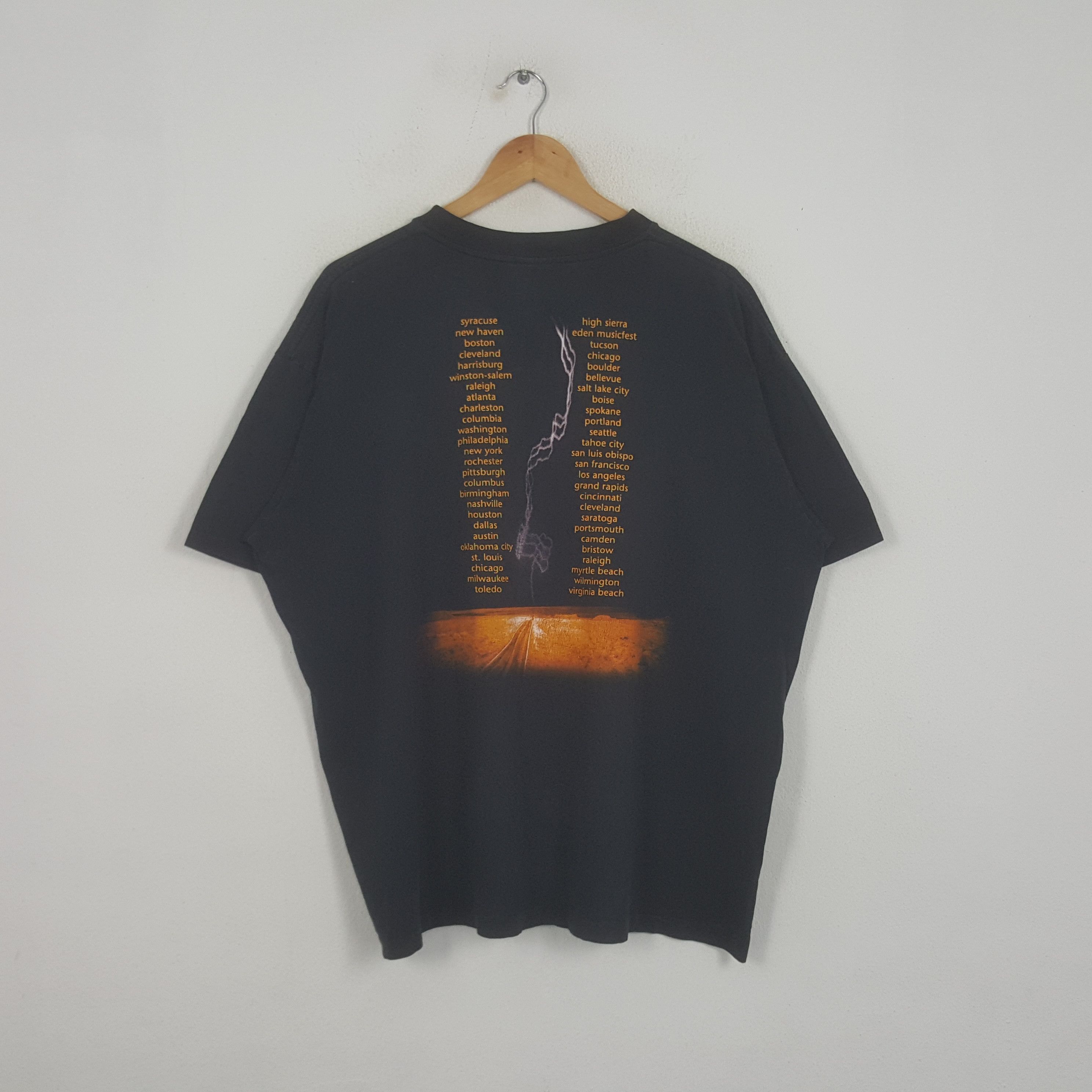 Band Tees × Vintage Vintage 90's The Tragically Hip Canadian Rock Band Tshirt Size US XXL / EU 58 / 5 - 3 Thumbnail