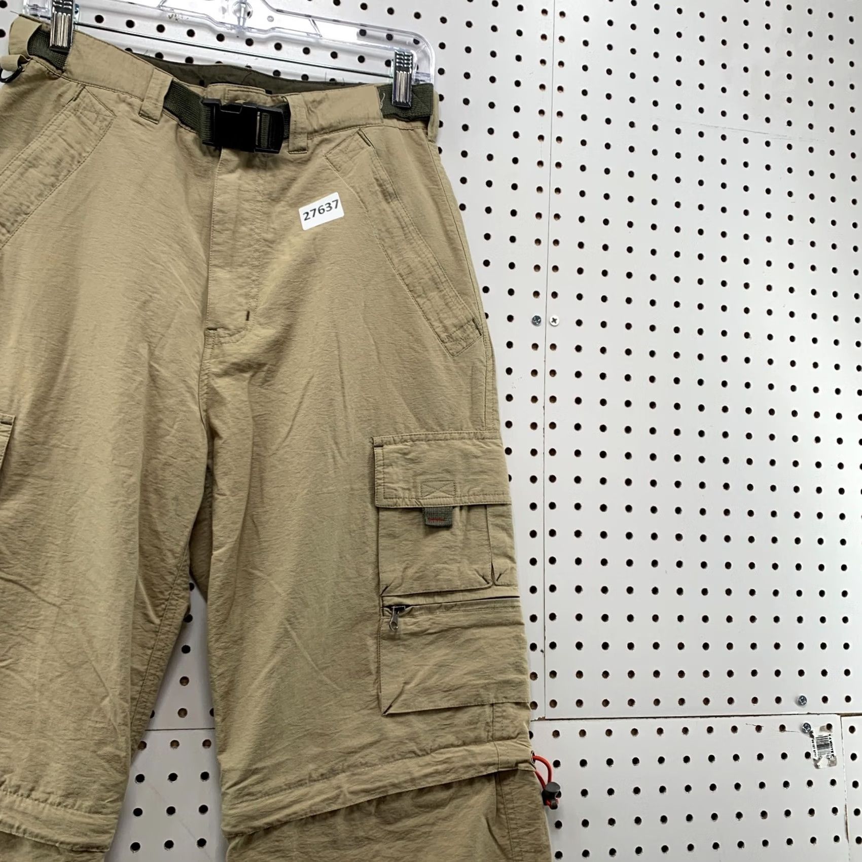 Vintage No Boundaries Convertible Cargo Hiking Pants Brown Belted Mens 29x31 Skateboard Size US 29 - 6 Thumbnail