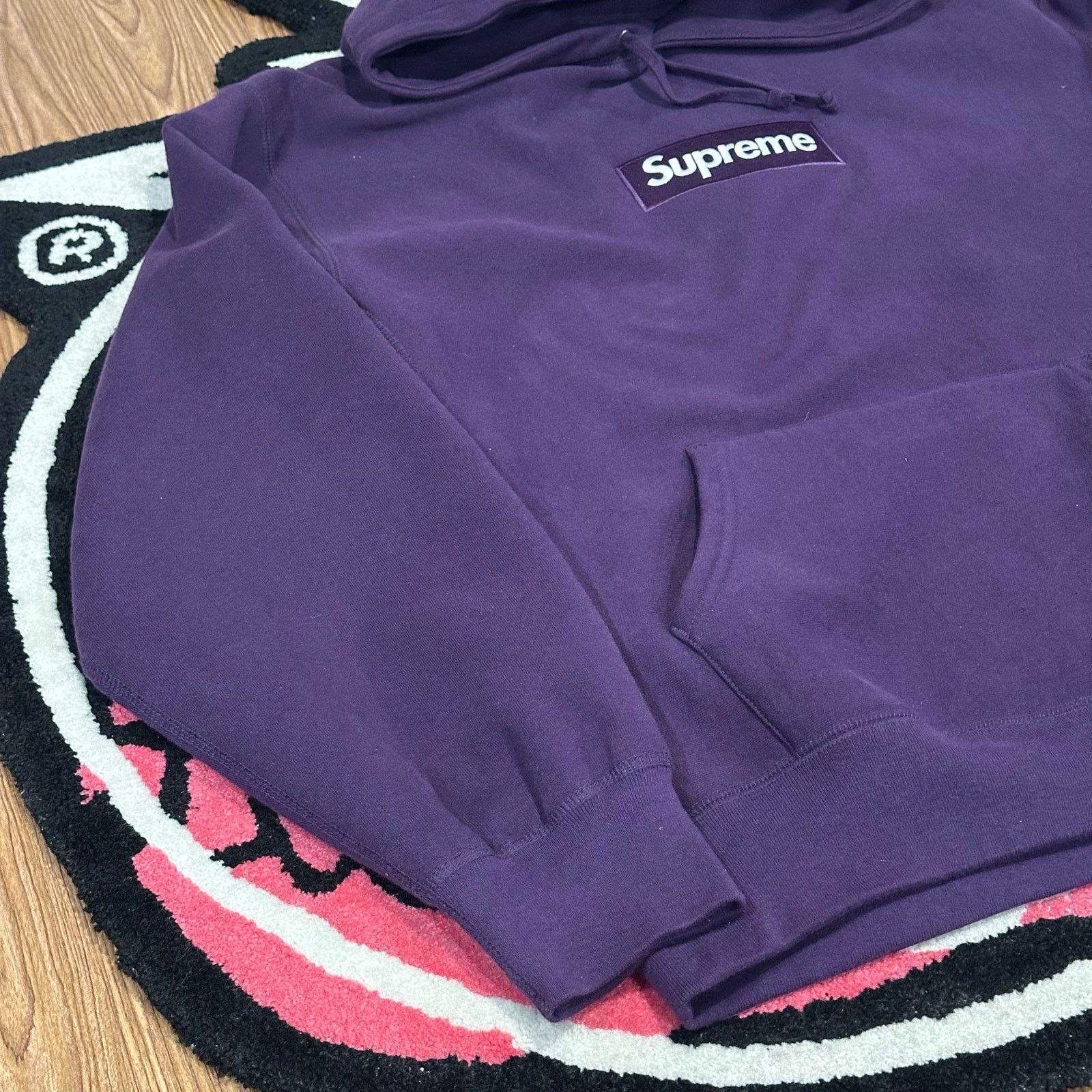 Supreme Supreme Box Logo Hooded Sweatshirt (FW23) – Dark Purple – XL Size US XL / EU 56 / 4 - 12 Thumbnail