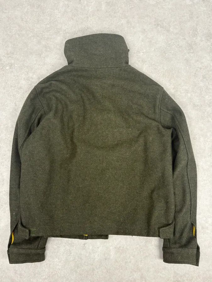 Daniele Alessandrini Daniele Alessandrini Dark Green Wool Jacket Size US M / EU 48-50 / 2 - 7 Thumbnail