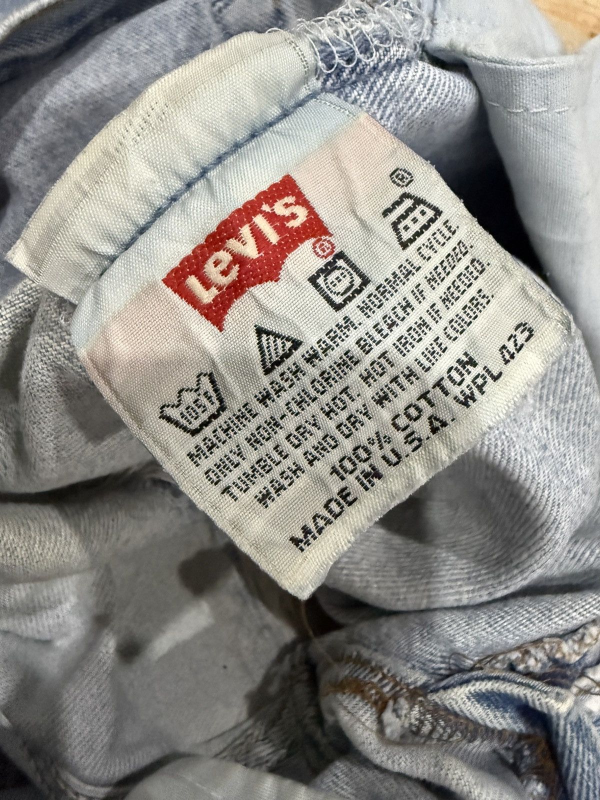 Levi's VINTAGE 90s LEVI’S 501 DISTRESSED JEANS Size 29" - 12 Thumbnail