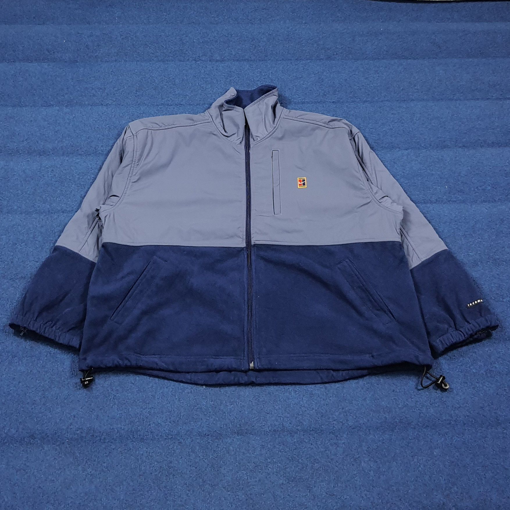 Nike Vintage 90s Nike Challenge Court Fleece Jacket C287N33 Size US L / EU 52-54 / 3 - 3 Thumbnail
