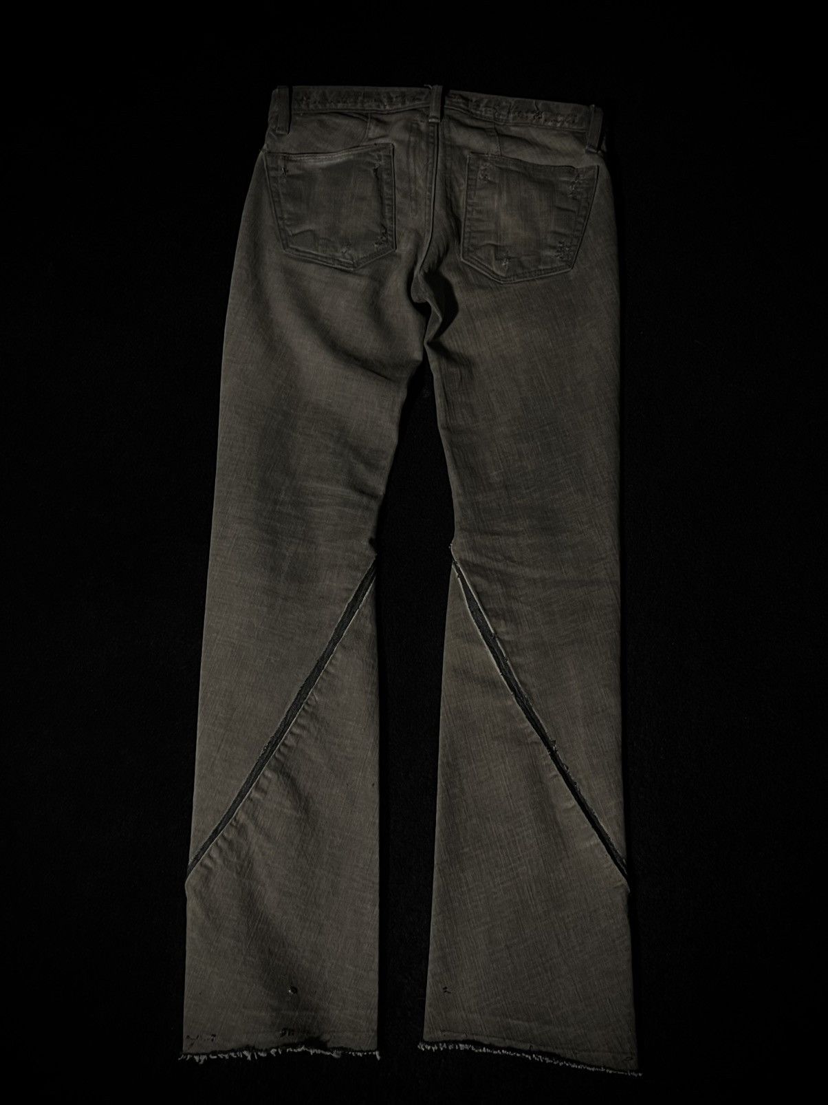 Rick Owens × Rick Owens Drkshdw RICK OWENS FW07 DS1303 DUST SPIRAL DENIM Size US 29 - 6 Thumbnail