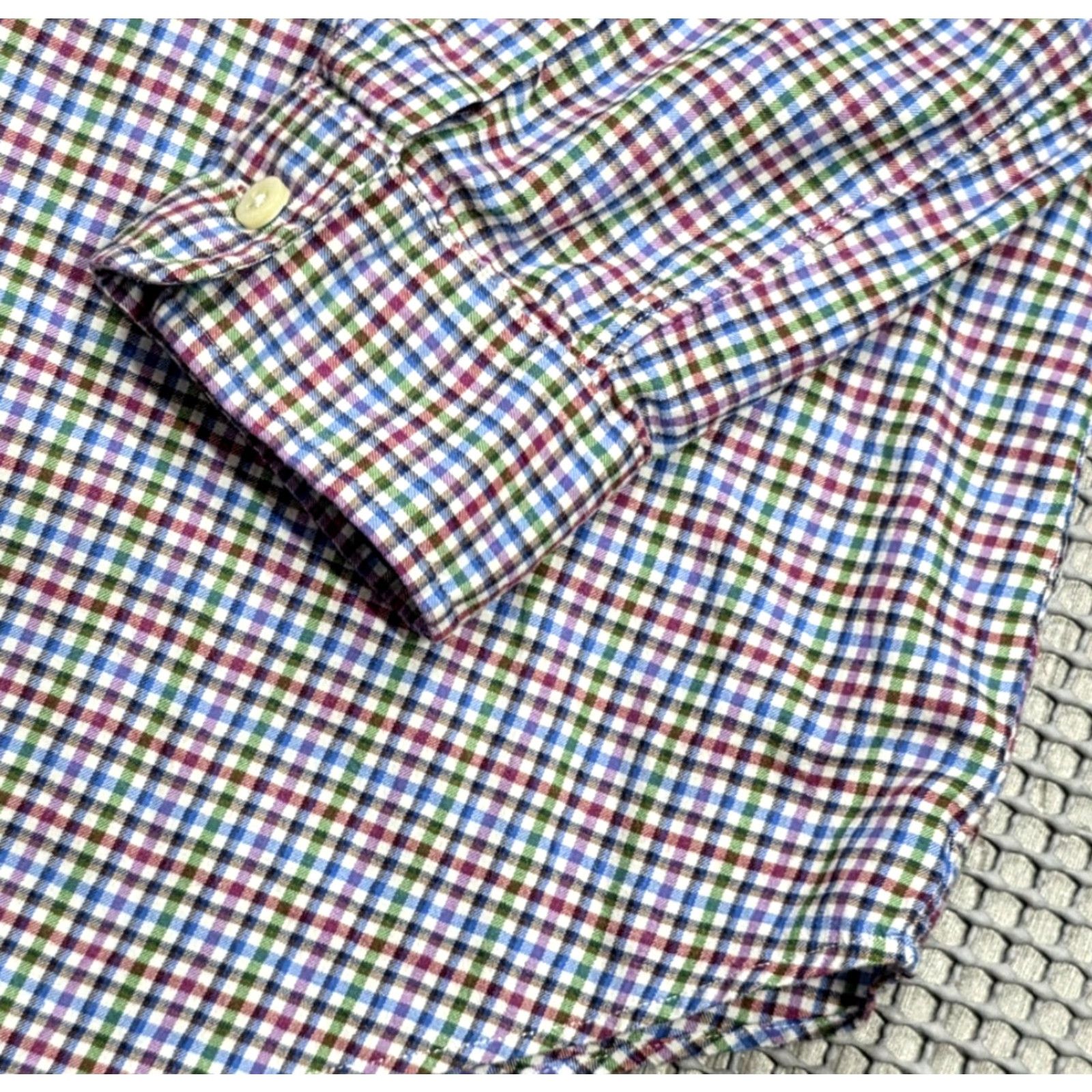 Polo Ralph Lauren Polo Ralph Lauren Button-Up Shirt Men M Multicolor Plaid Long Sleeve Flannel Size US M / EU 48-50 / 2 - 7 Thumbnail