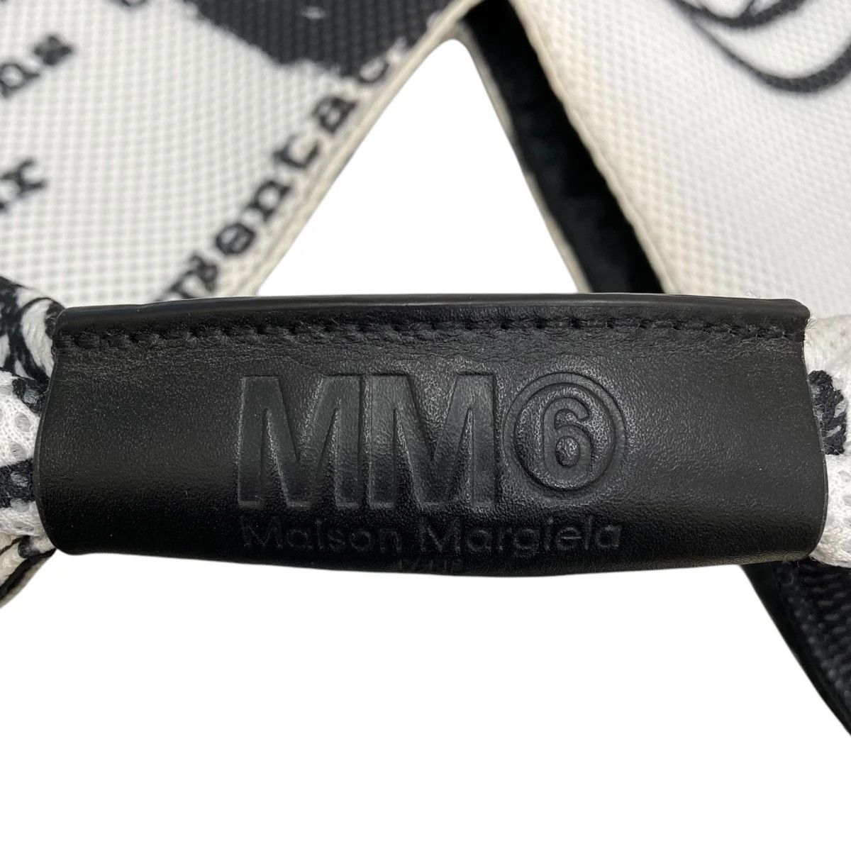 Maison Margiela Allover Typewriter Logo Tote bag Size ONE SIZE - 7 Thumbnail