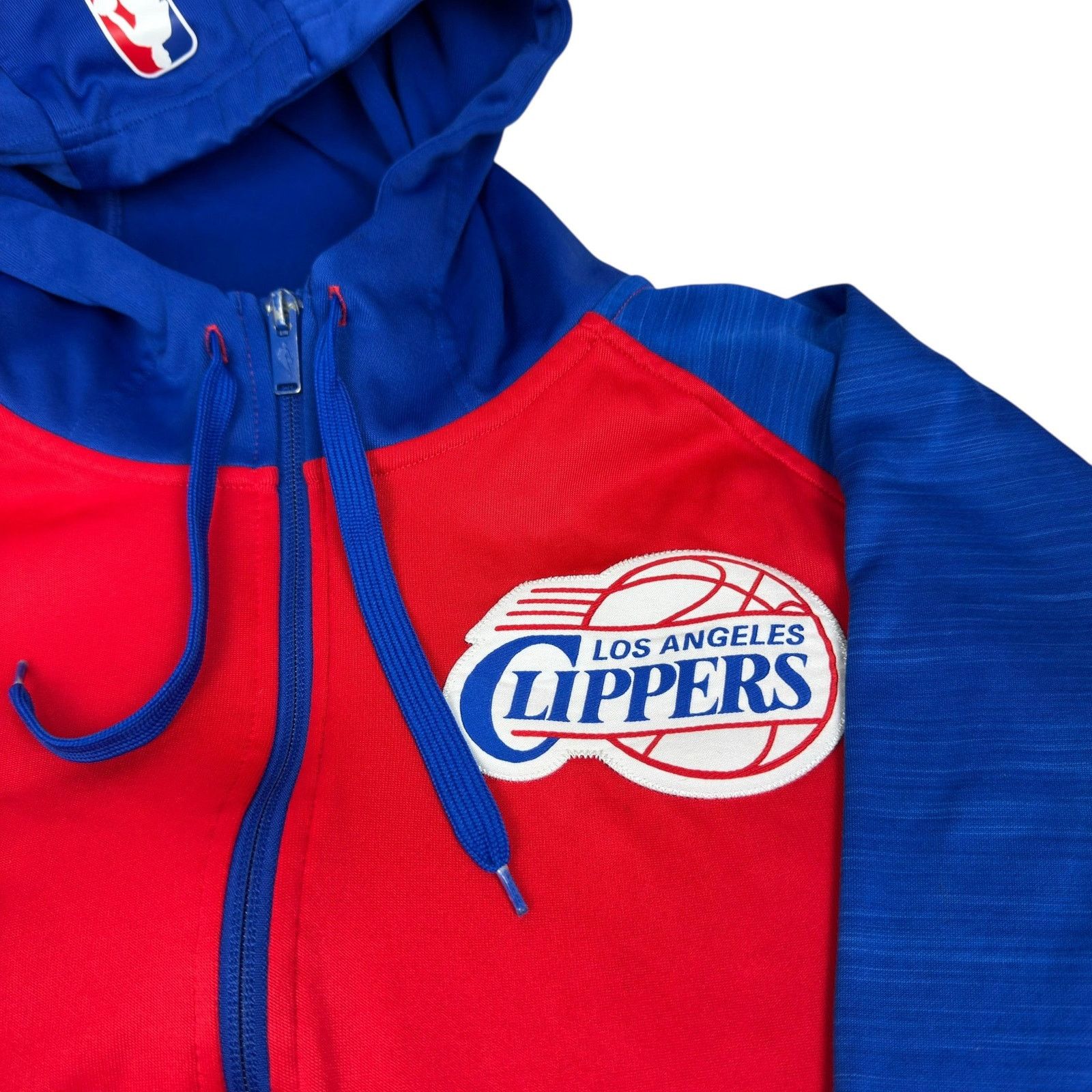 Adidas × NBA Adidas Men's Red Blue Los Angeles Clippers Full Zip Hoodie M Size US M / EU 48-50 / 2 - 6 Thumbnail
