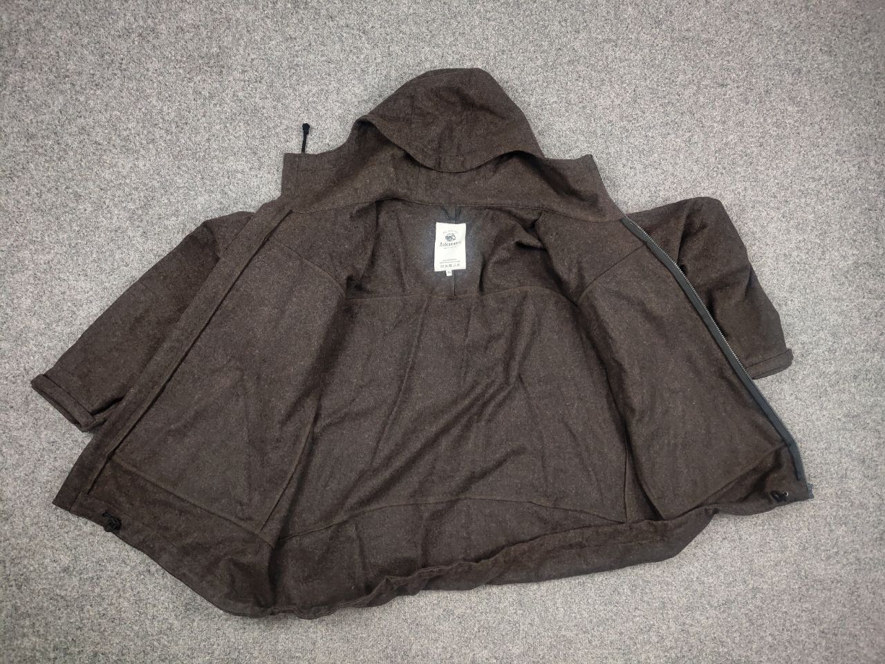 Vintage Loden by lodenwalker Austria Design schurwolle Hooded jacket Size US XXL / EU 58 / 5 - 13 Thumbnail