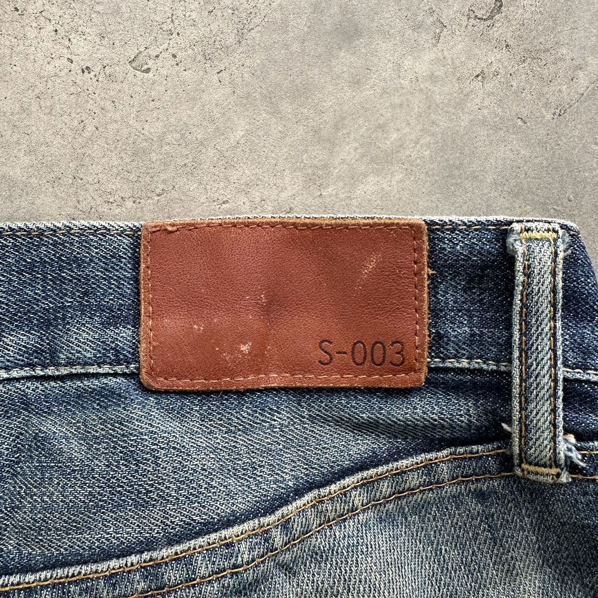 Japanese Brand Vintage Japanese Rusty Distressed Faded Denim Jean Pant W34 Size US 34 / EU 50 - 13 Thumbnail