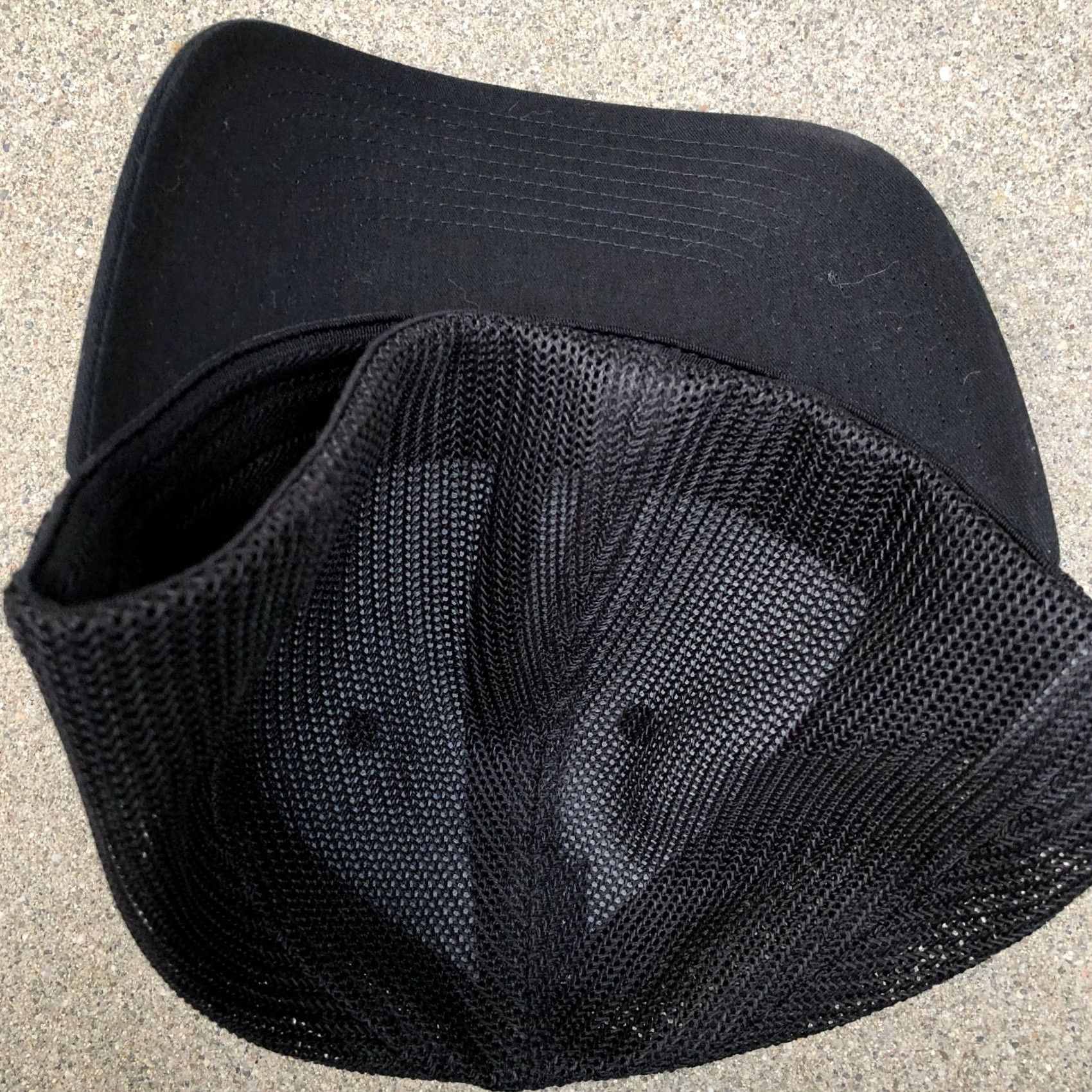 Vintage RICHARDSON Trucker Hat Men's L/XL Fitted Cap Black 1969-2024 Mr. Crane 55 Vintage? Size ONE SIZE - 3 Thumbnail