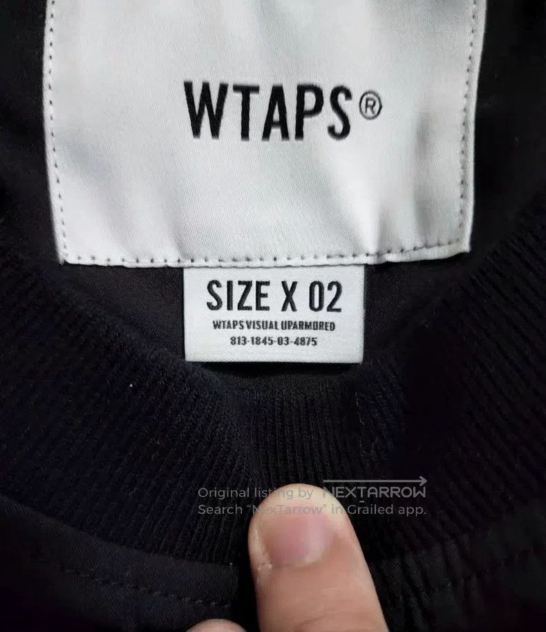 Wtaps Wtaps Black hoodie Size US M / EU 48-50 / 2 - 4 Thumbnail