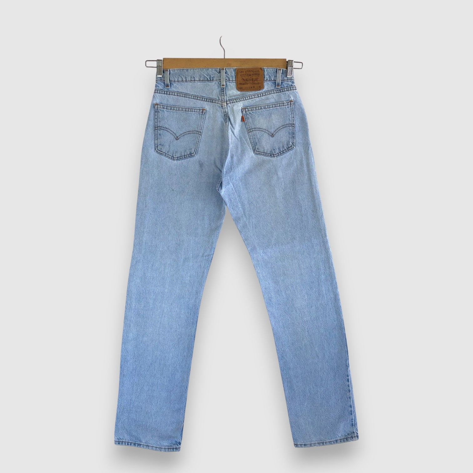 Levi's Vintage Levis Jeans Distressed Light Wash Levis 505 Denim Size US 30 / EU 46 - 2 Thumbnail