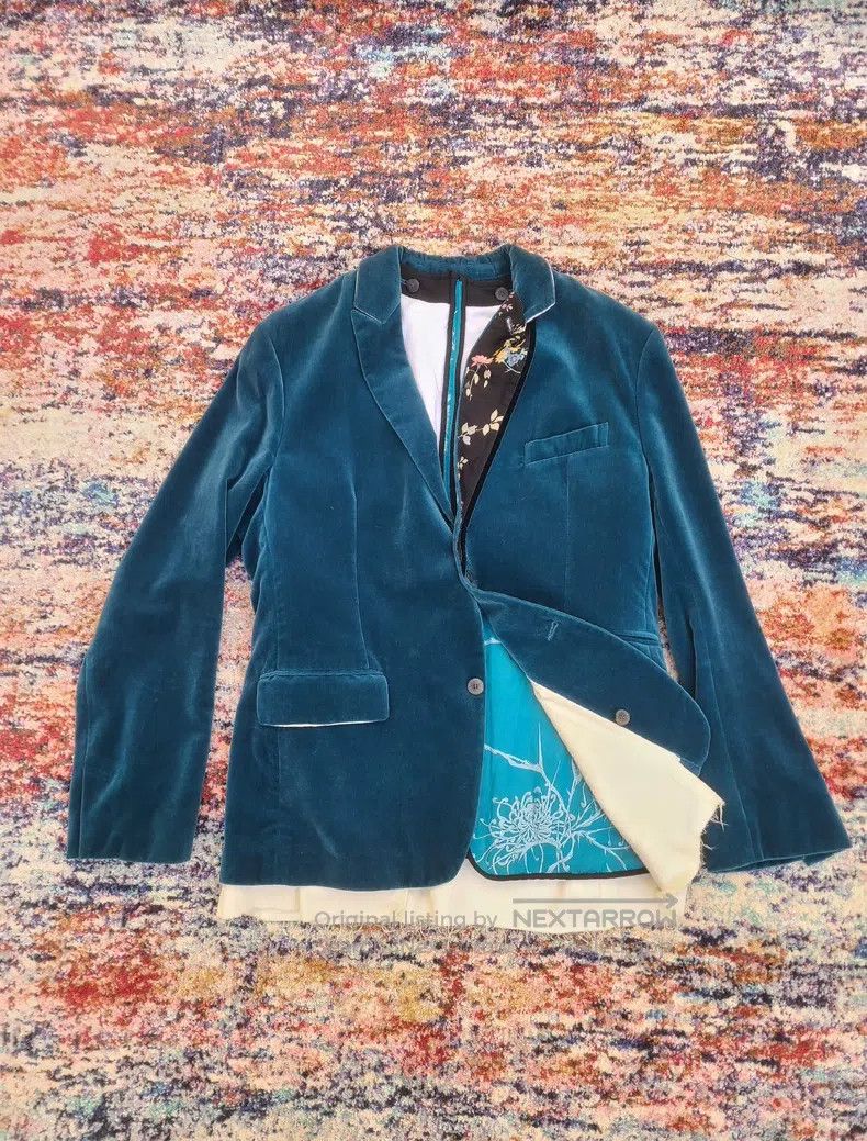 Haider Ackermann Haider Ackermann Velvet Jacket, Cotton Clothing Size US M / EU 48-50 / 2 - 1 Thumbnail