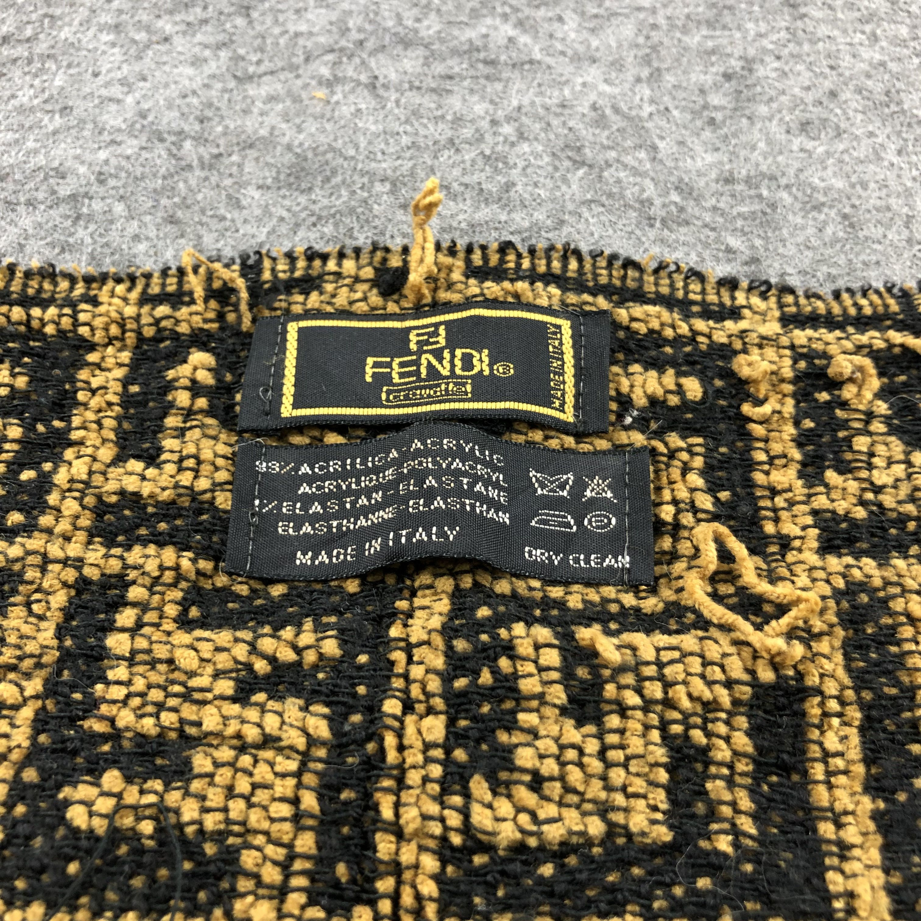 Fendi Fendi Monogram FF Scarf Muffler V882 Size ONE SIZE - 7 Thumbnail