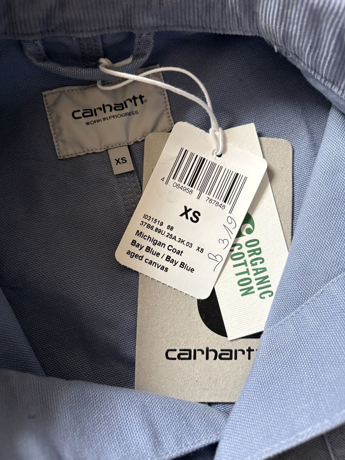 Carhartt Wip Carhartt WIP Michigan Coat – Bay Blue / Size XS Size US XS / EU 42 / 0 - 4 Thumbnail
