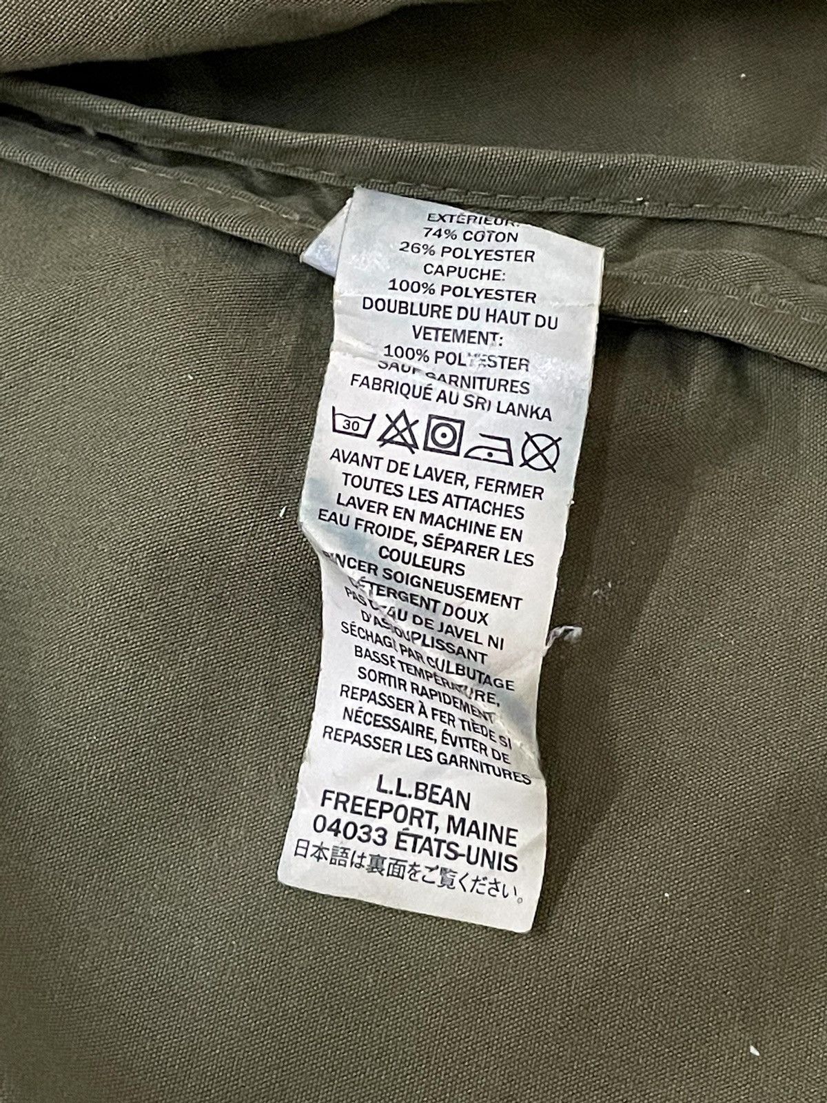 L.L. Bean × Vintage Vintage L.L Bean Hunting Jacket Hidden Hooded Size US L / EU 52-54 / 3 - 21 Thumbnail