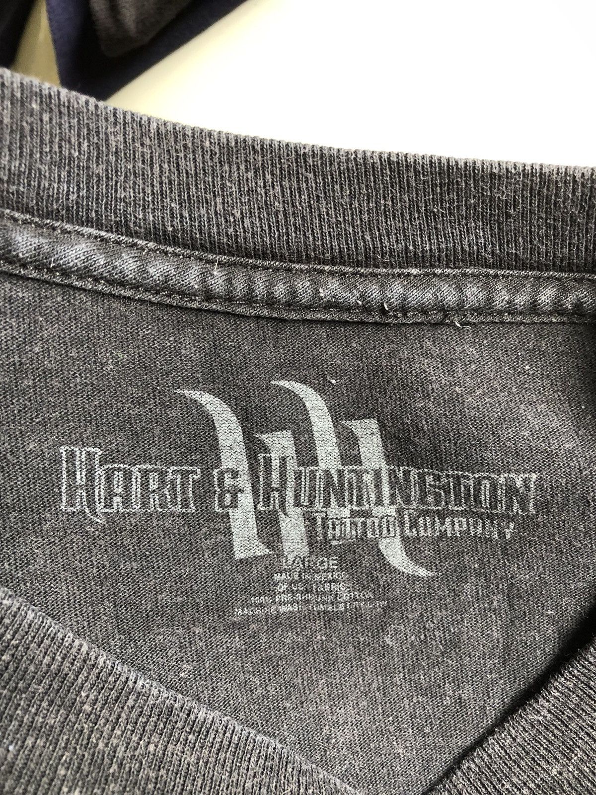 Affliction × Vintage Vintage Y2K Hart & Huntington Skulls Design Tee Size US L / EU 52-54 / 3 - 17 Thumbnail