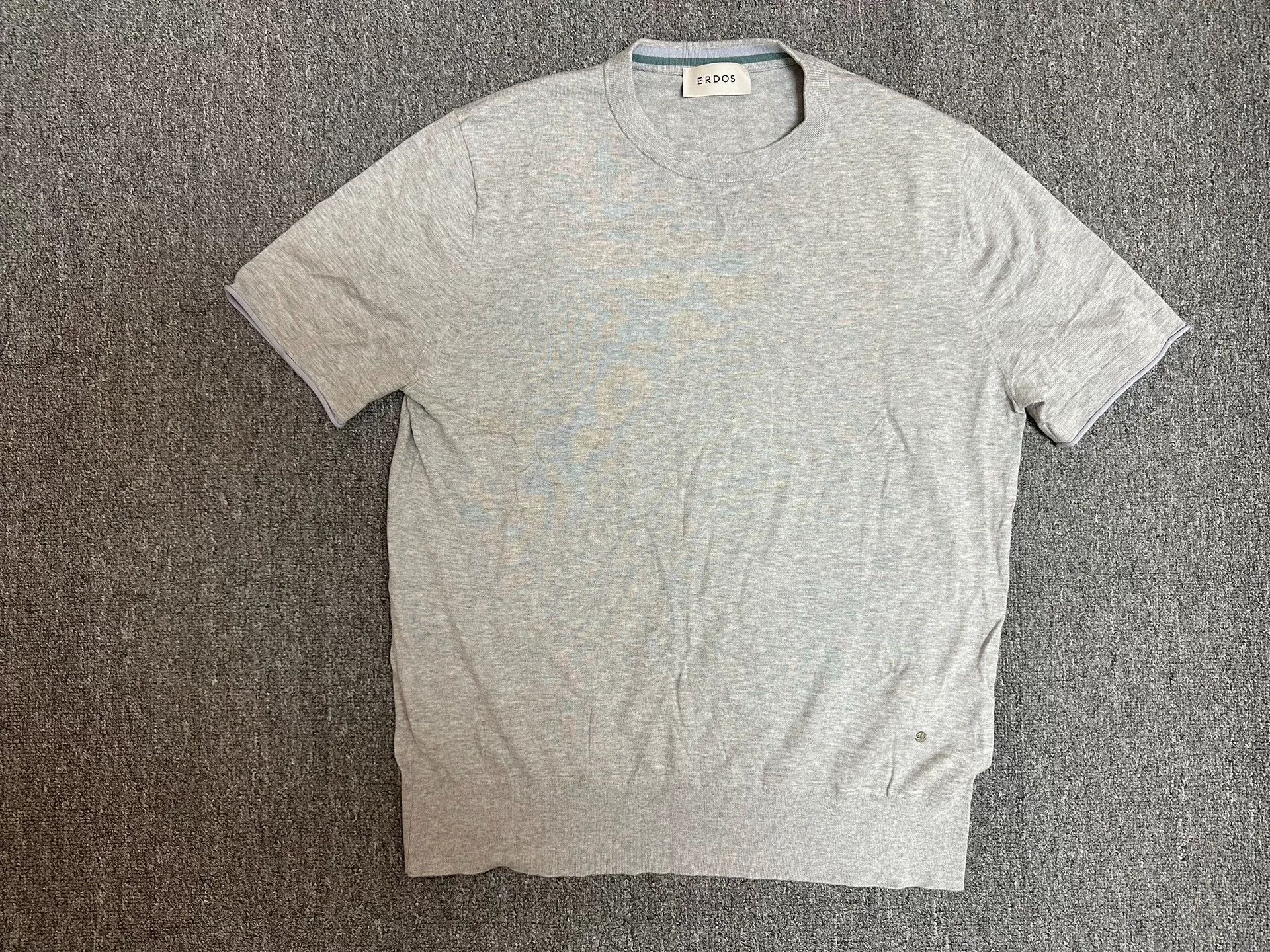 Other ERDOS 2025 SS Sea Island Cotton Crewneck T-shirt Size US L / EU 52-54 / 3 - 1 Thumbnail