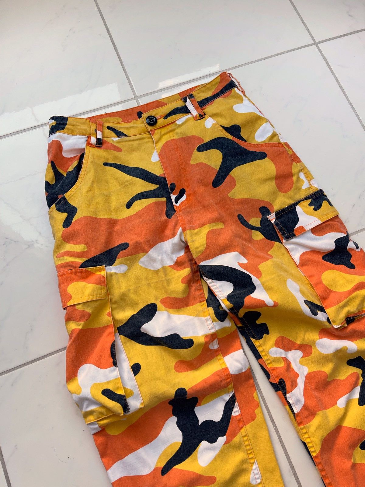 Karl Kani × Vintage 🔥Vintage Y2k Karl Kani Camouflage Cargo Pants Size US 32 / EU 48 - 3 Thumbnail