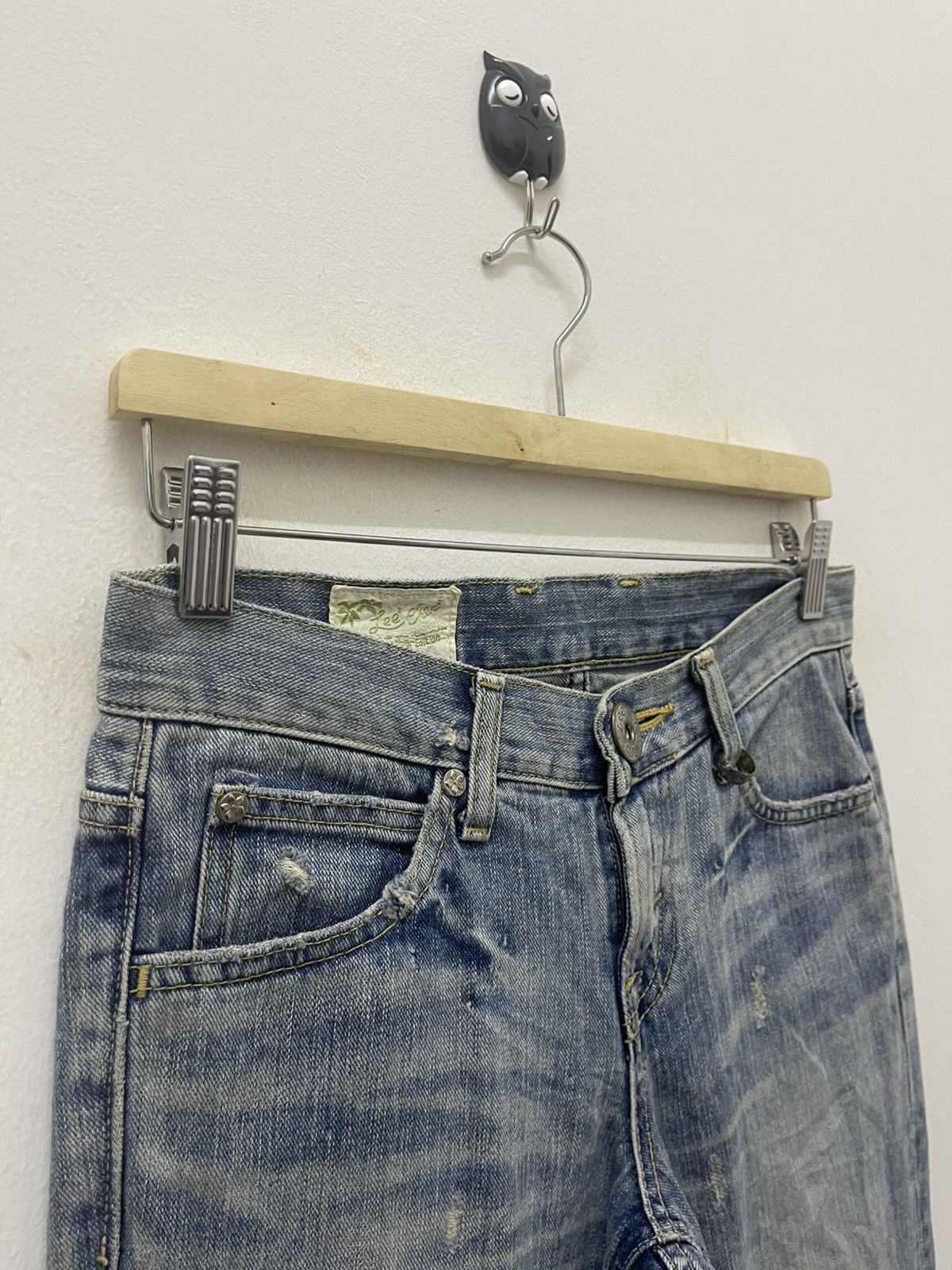 Lee Rare Vintage LEE COWBOY Made in Japan Distressed Thrashed Size US 28 / EU 44 - 5 Thumbnail