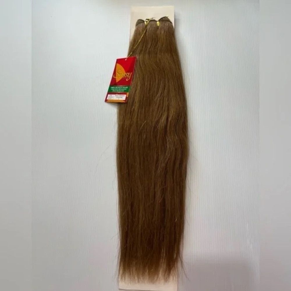 Other Straight Human hair Natural light Brown 18 In Extension Wef Size ONE SIZE - 3 Thumbnail